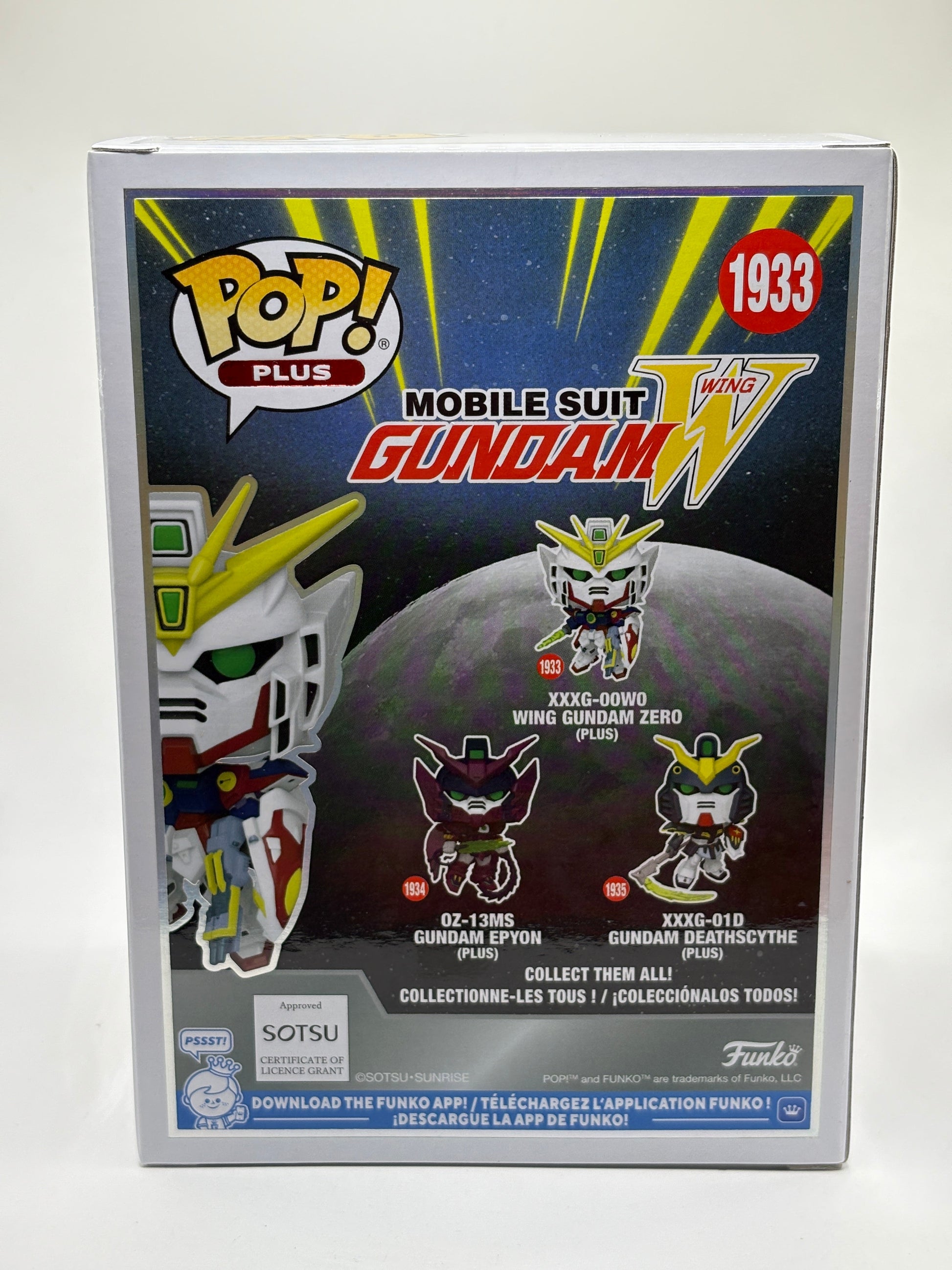 Funko POP! Plus Mobile Suit Gundam #1933 XXXG-OOWO Wing Gundam Zero FRENLY BRICKS - Open 7 Days