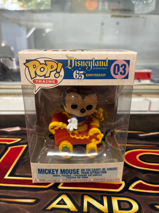 Funko Pop! Disney Mickey Mouse 03 on the Casey Jr Circus Train 65th Anniversary FRENLY BRICKS - Open 7 Days