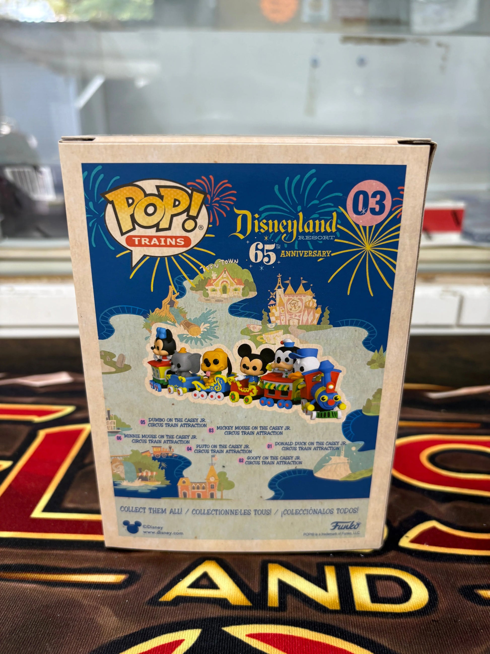 Funko Pop! Disney Mickey Mouse 03 on the Casey Jr Circus Train 65th Anniversary FRENLY BRICKS - Open 7 Days