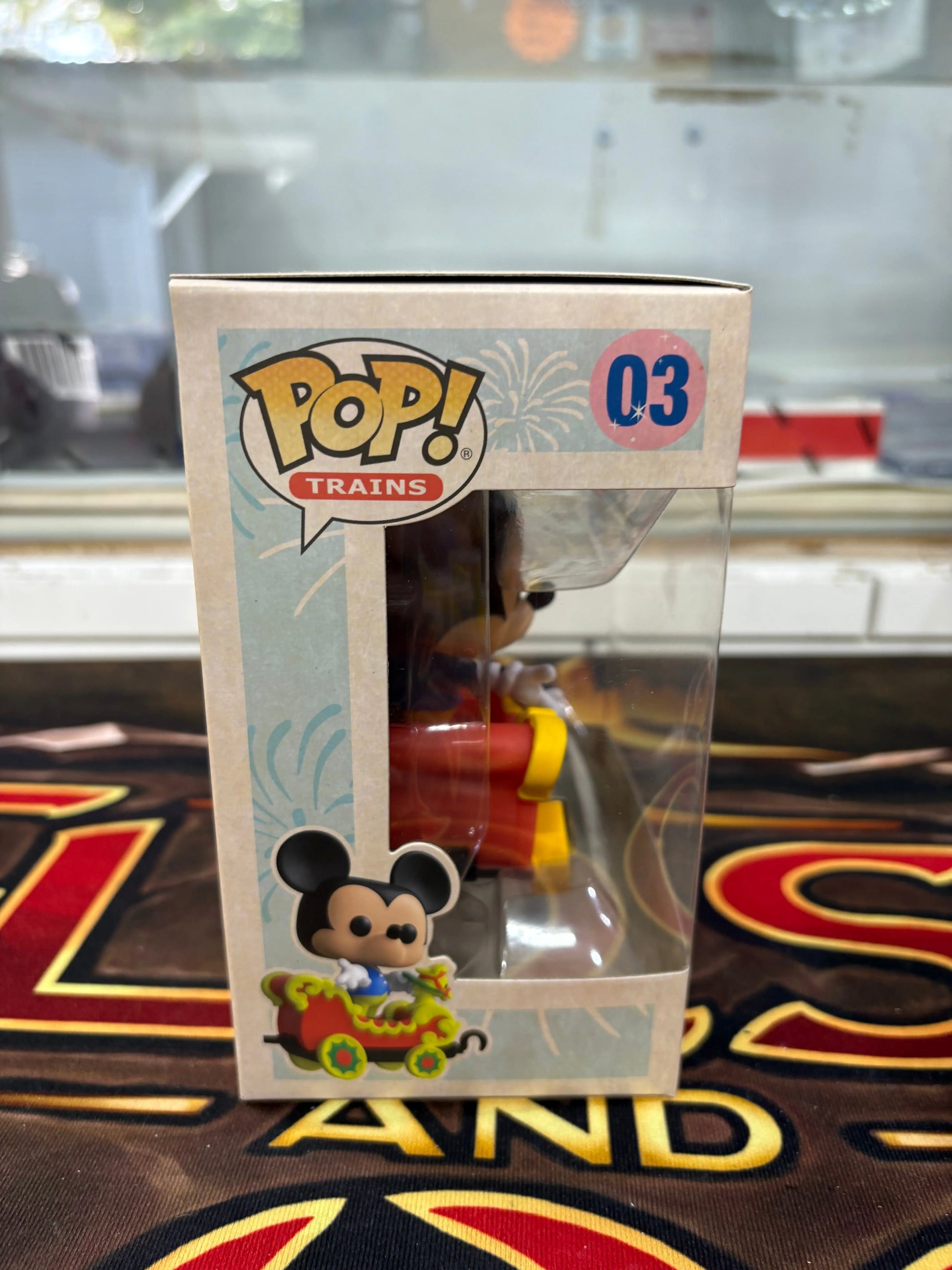 Funko Pop! Disney Mickey Mouse 03 on the Casey Jr Circus Train 65th Anniversary FRENLY BRICKS - Open 7 Days