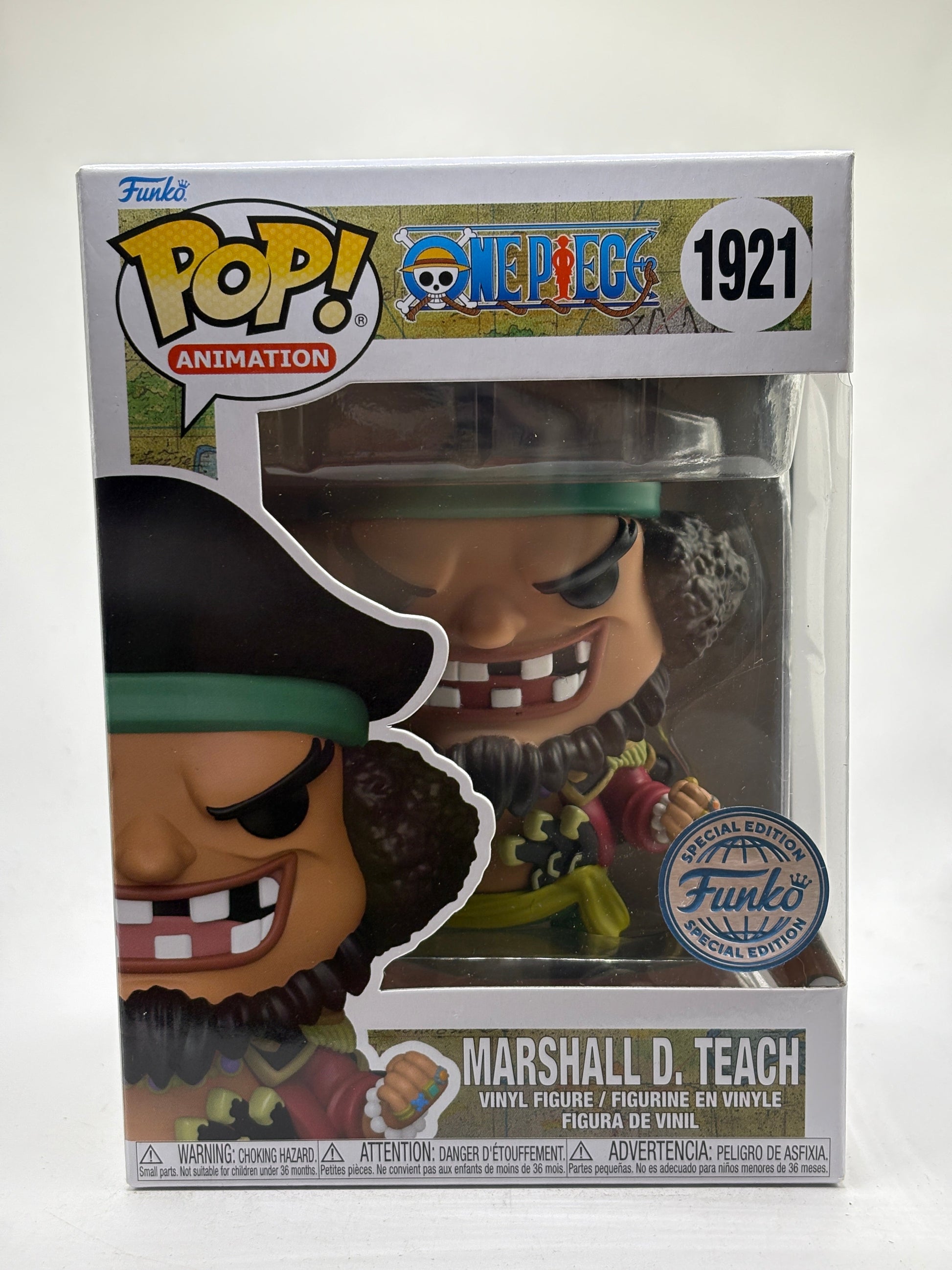 Funko POP! Animation One Piece #1921 Marshall D. Teach Special Edition FRENLY BRICKS - Open 7 Days