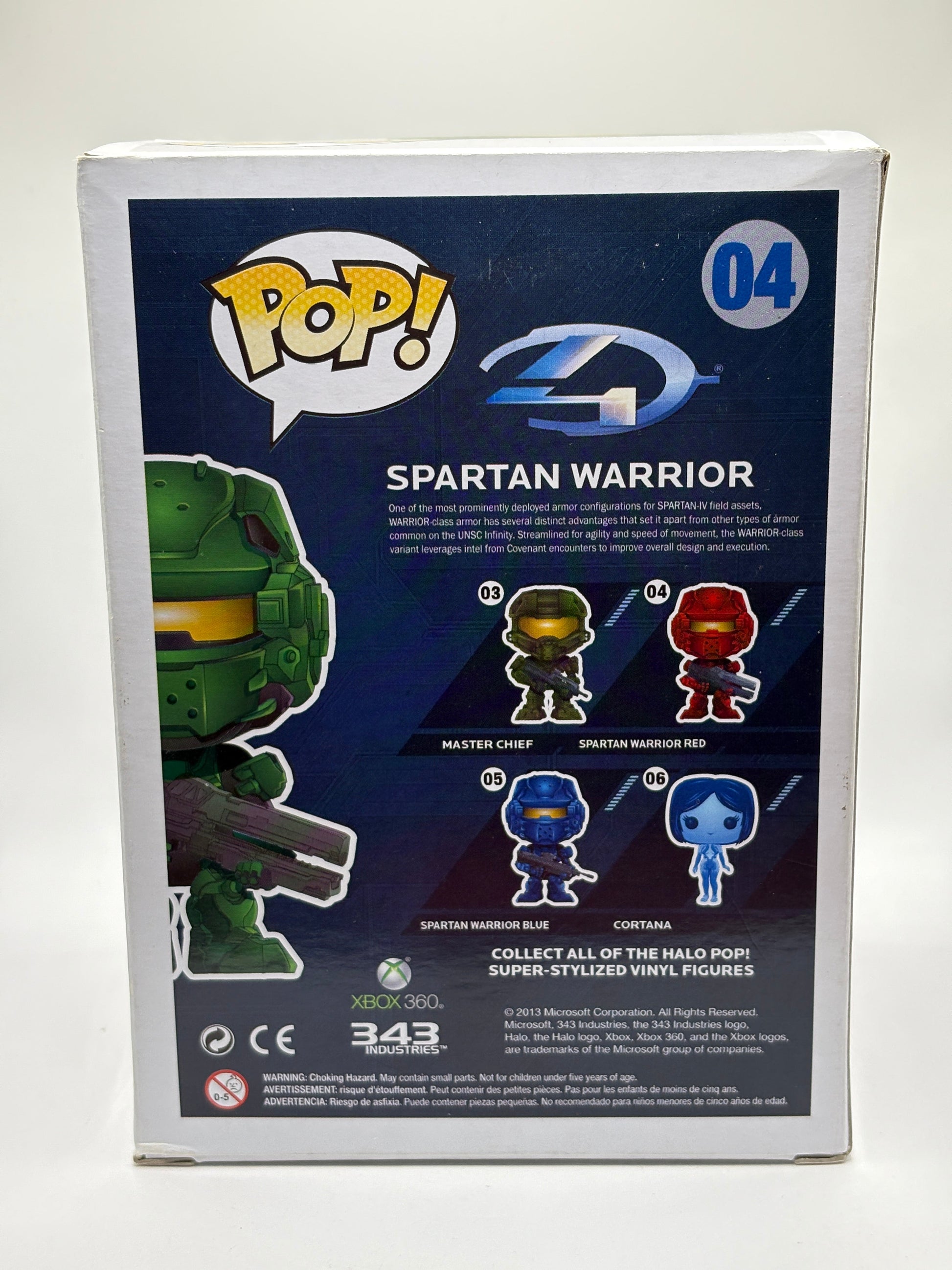 Funko POP! Games Halo 4 #04 Spartan Warrior SDCC 2013 480 Piece Limited FRENLY BRICKS - Open 7 Days