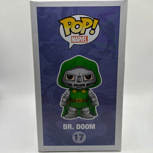 Funko POP! Marvel Universe #17 Dr. Doom Vinyl Bobble-Head Metallic 2014 FRENLY BRICKS - Open 7 Days
