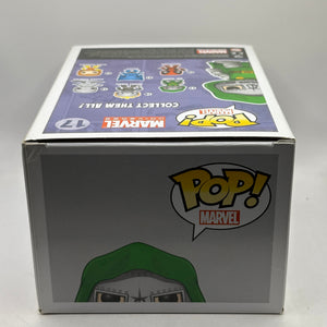 Funko POP! Marvel Universe #17 Dr. Doom Vinyl Bobble-Head Metallic 2014 FRENLY BRICKS - Open 7 Days