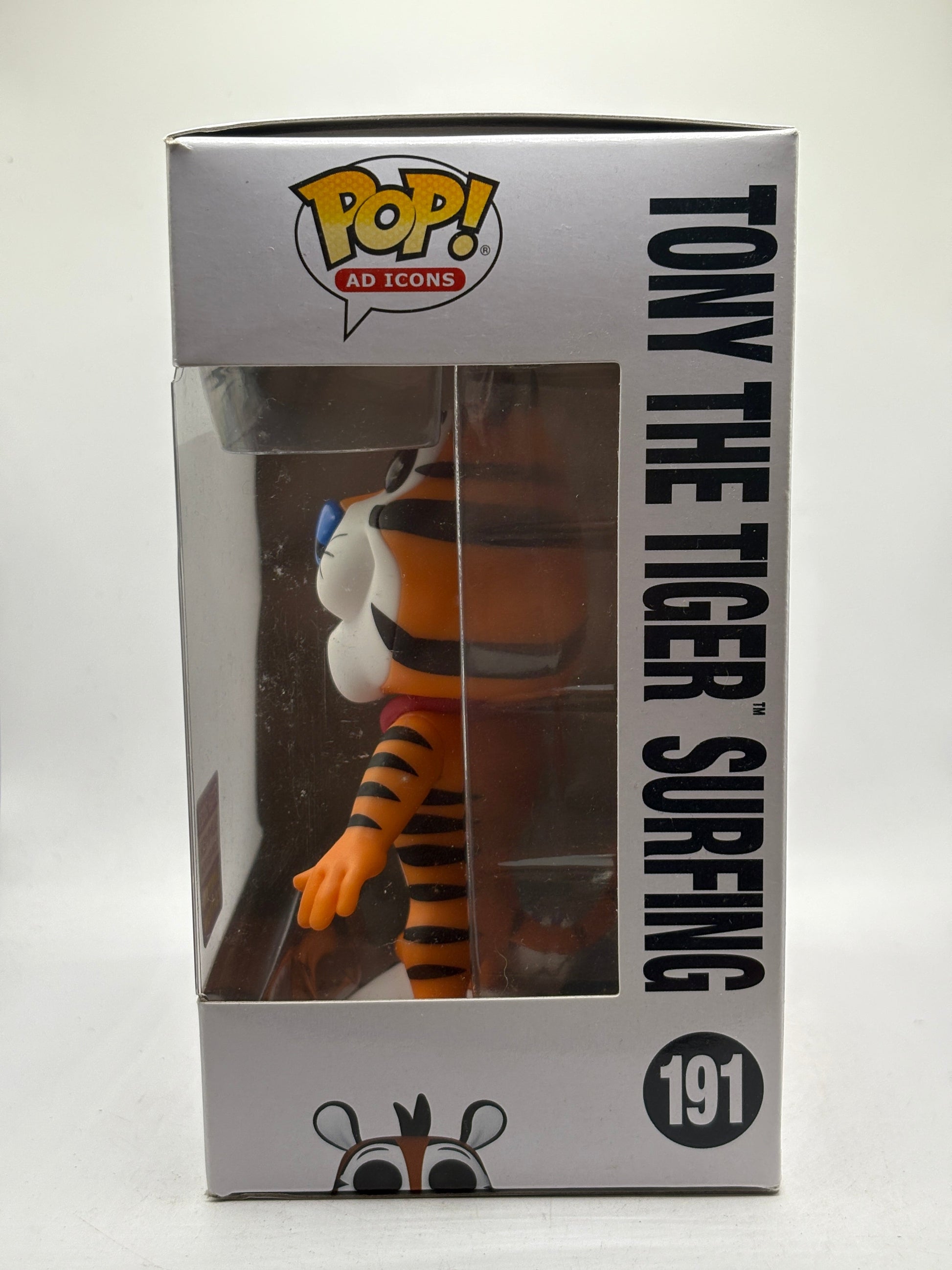 Funko POP! Ad Icons Frosted Flakes #191 Tony The Tiger Surfing 2023 Summer Con FRENLY BRICKS - Open 7 Days