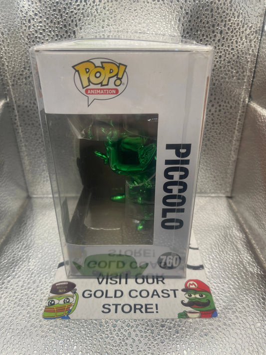 Funko Pop! Vinyl: Dragon Ball - Piccolo (Chrome Green) - FYE Emerald City Comic FRENLY BRICKS - Open 7 Days