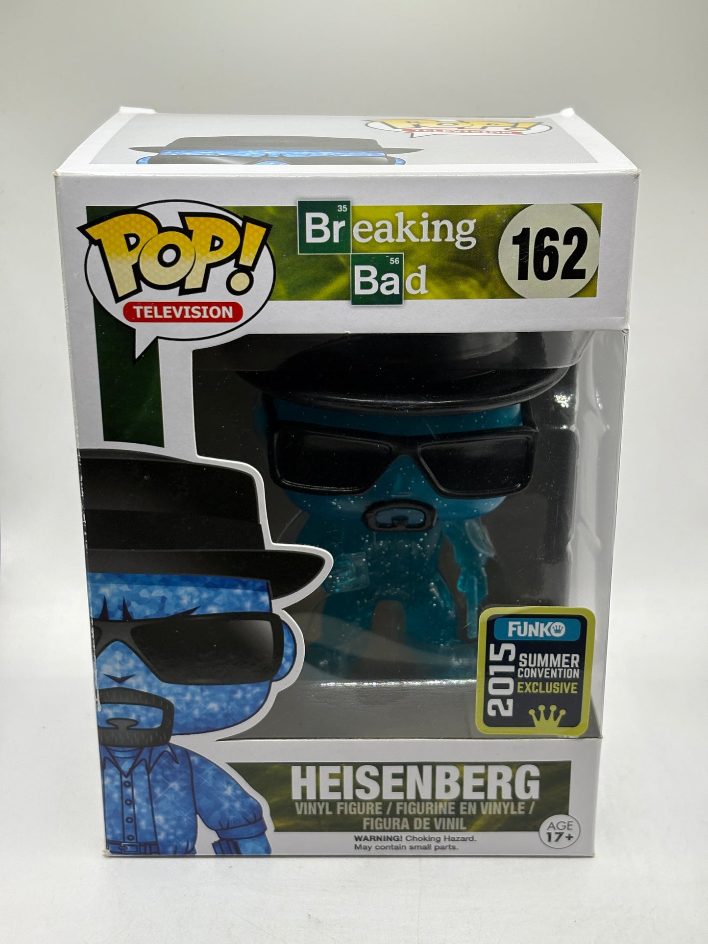 Funko POP! Television Breaking Bad #162 Heisenberg 2015 Summer Exclusive FRENLY BRICKS - Open 7 Days