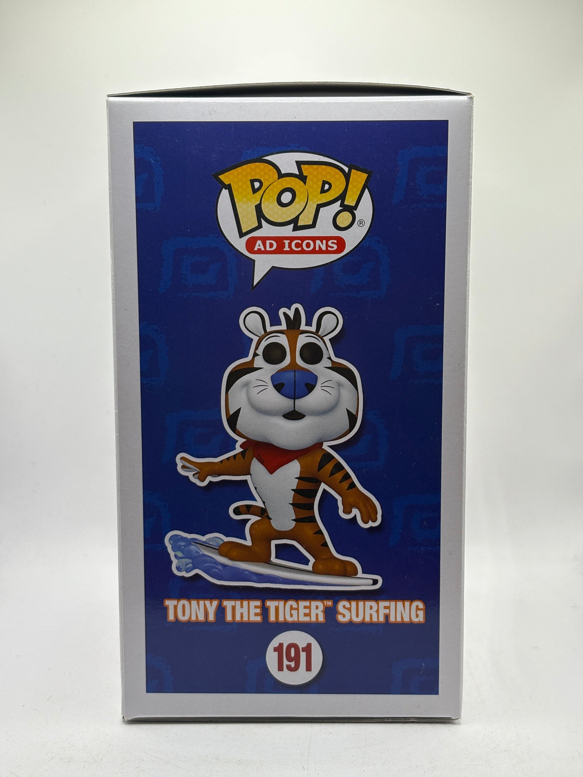 Funko POP! Ad Icons Frosted Flakes #191 Tony The Tiger Surfing 2023 Summer Con FRENLY BRICKS - Open 7 Days