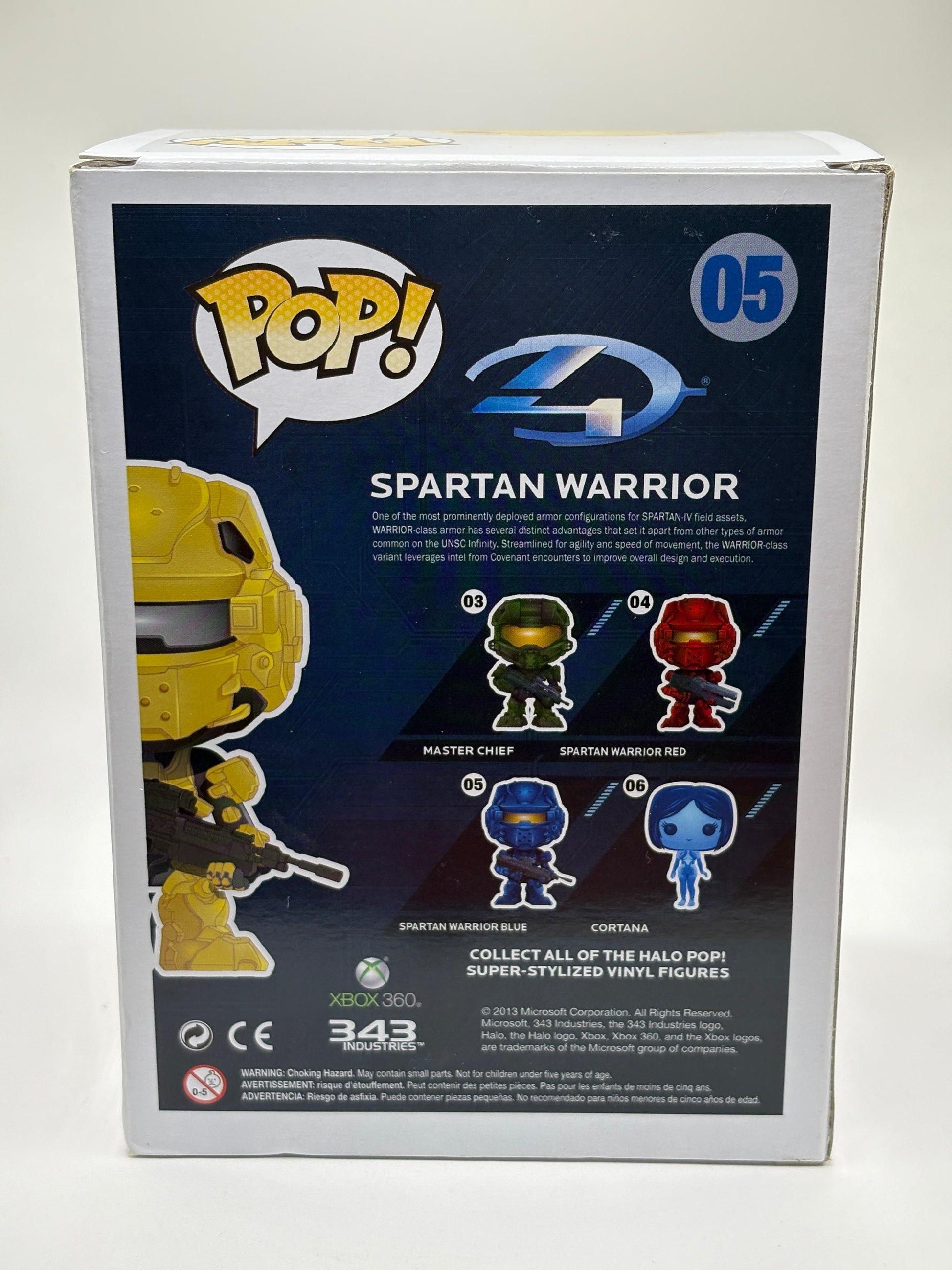 Funko POP! Games Halo 4 #05 Spartan Warrior SDCC 2013 480 Piece Limited FRENLY BRICKS - Open 7 Days