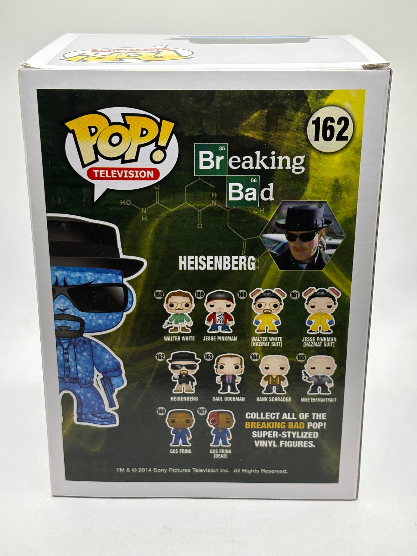 Funko POP! Television Breaking Bad #162 Heisenberg 2015 Summer Exclusive FRENLY BRICKS - Open 7 Days