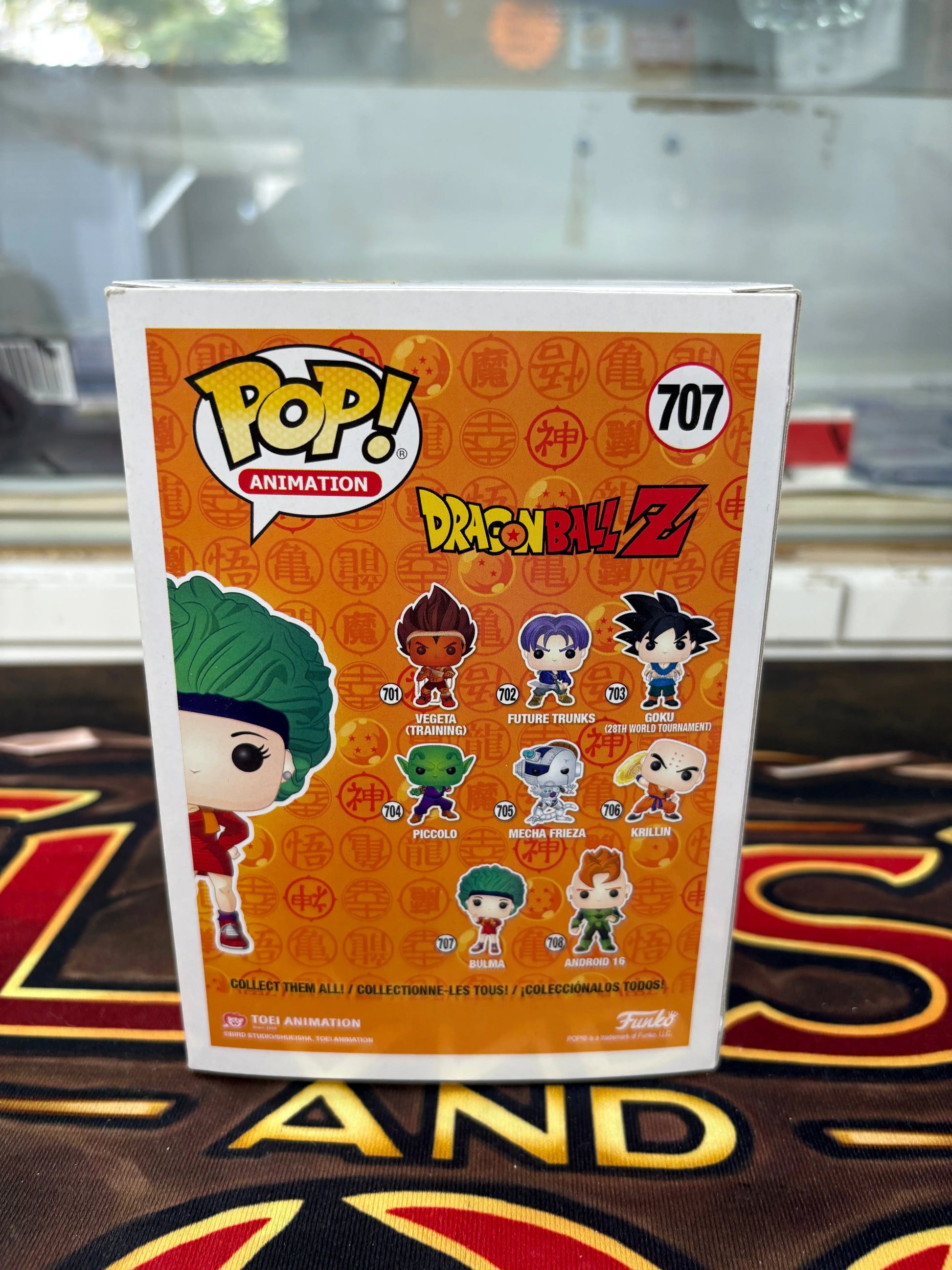 Funko Pop! Vinyl: Dragon Ball - Bulma #707 FRENLY BRICKS - Open 7 Days