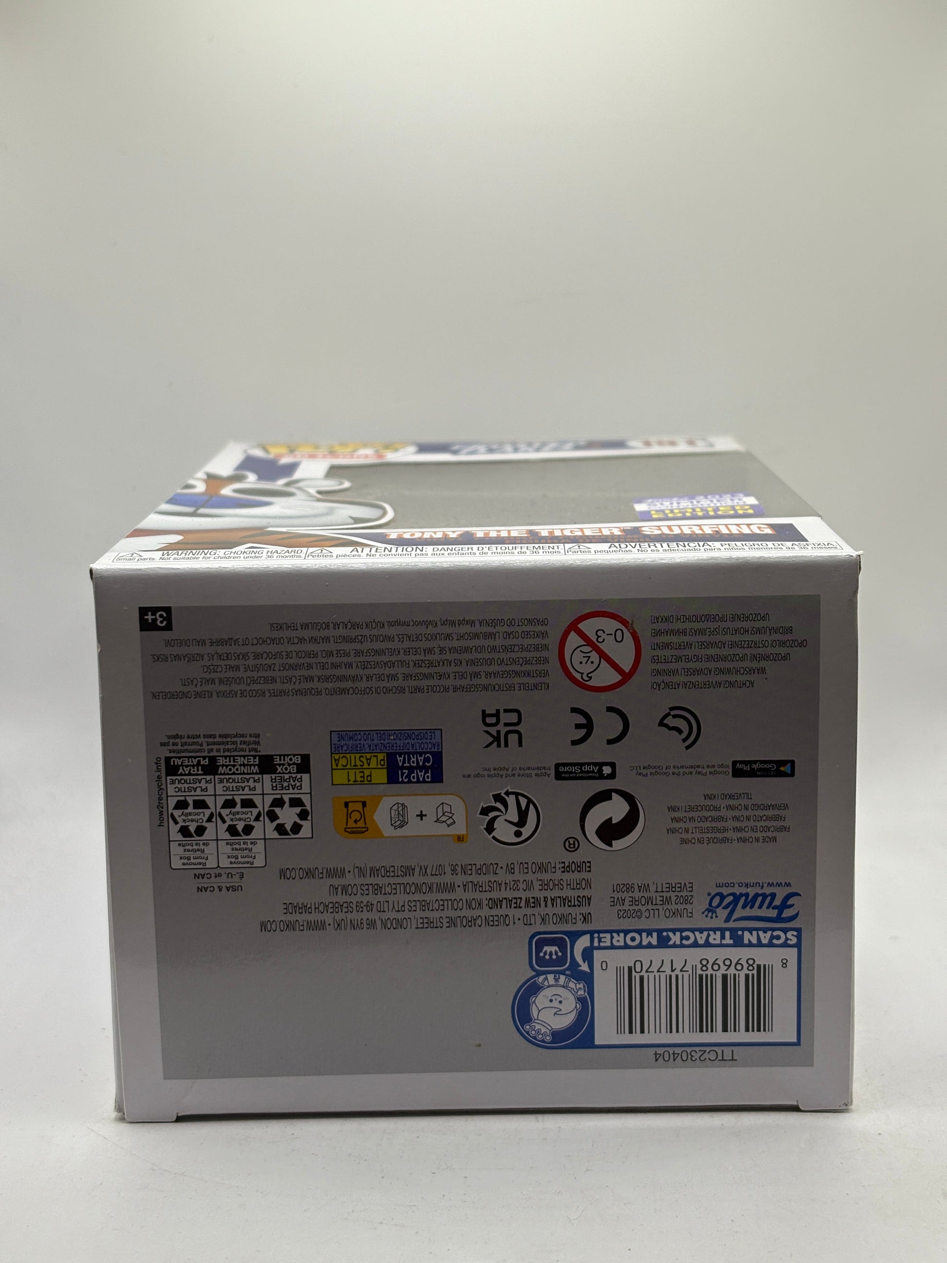 Funko POP! Ad Icons Frosted Flakes #191 Tony The Tiger Surfing 2023 Summer Con FRENLY BRICKS - Open 7 Days
