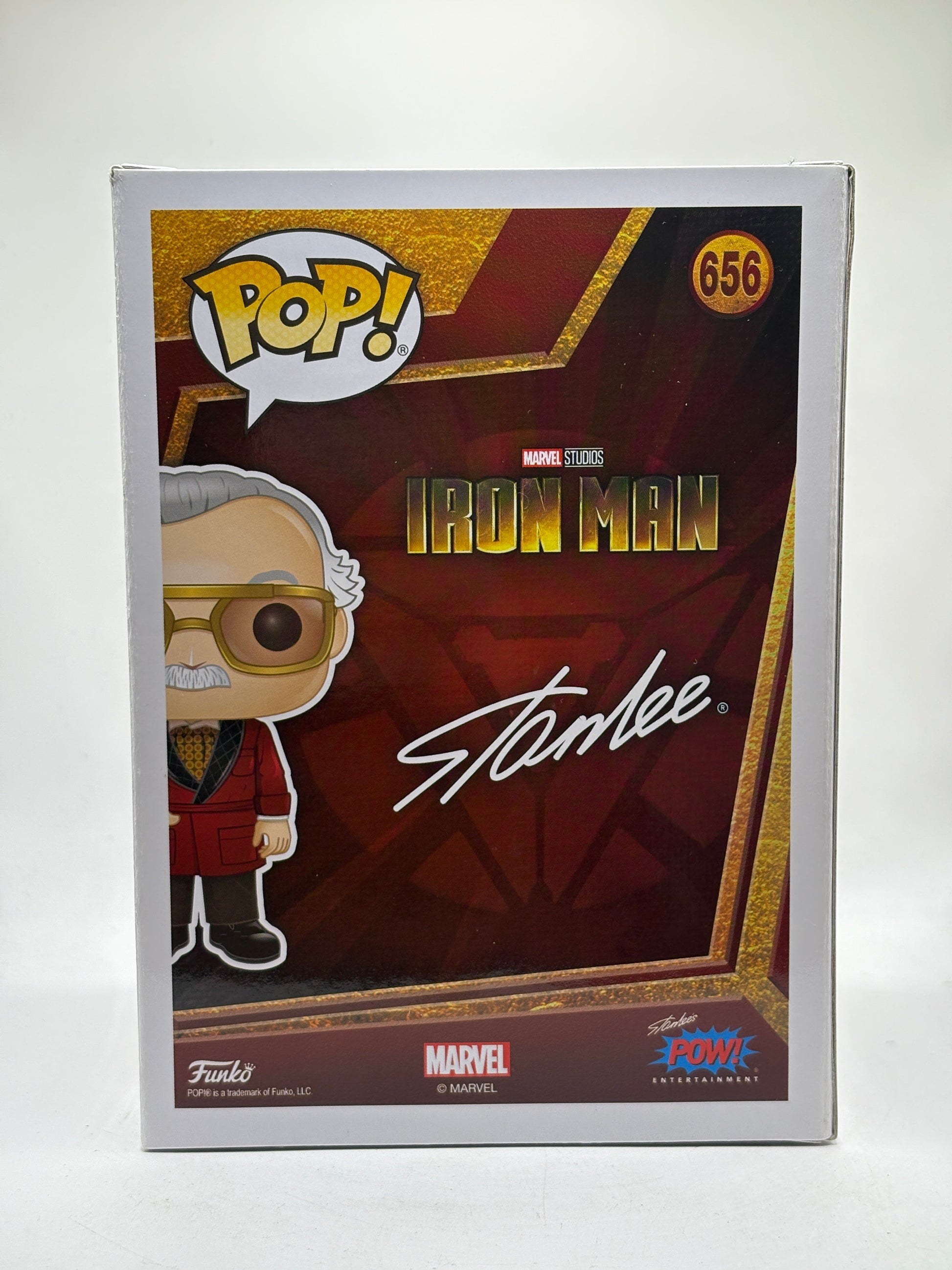 Funko POP! Marvel Iron Man #656 Stan Lee 2020 Summer Con FRENLY BRICKS - Open 7 Days