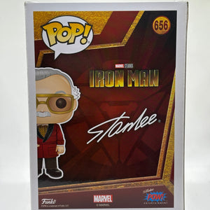 Funko POP! Marvel Iron Man #656 Stan Lee 2020 Summer Con FRENLY BRICKS - Open 7 Days