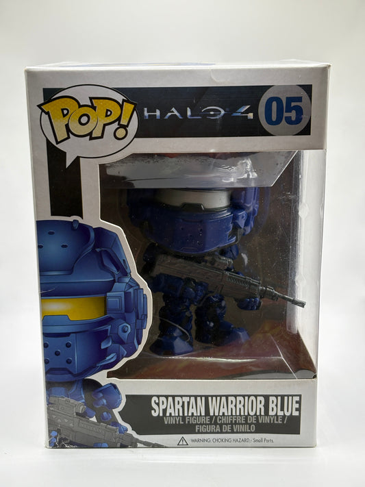 Funko POP! Games Halo 4 #05 Spartan Warrior Blue Vinyl Figure FRENLY BRICKS - Open 7 Days