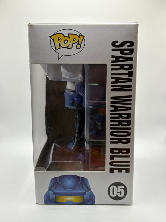 Funko POP! Games Halo 4 #05 Spartan Warrior Blue Vinyl Figure FRENLY BRICKS - Open 7 Days