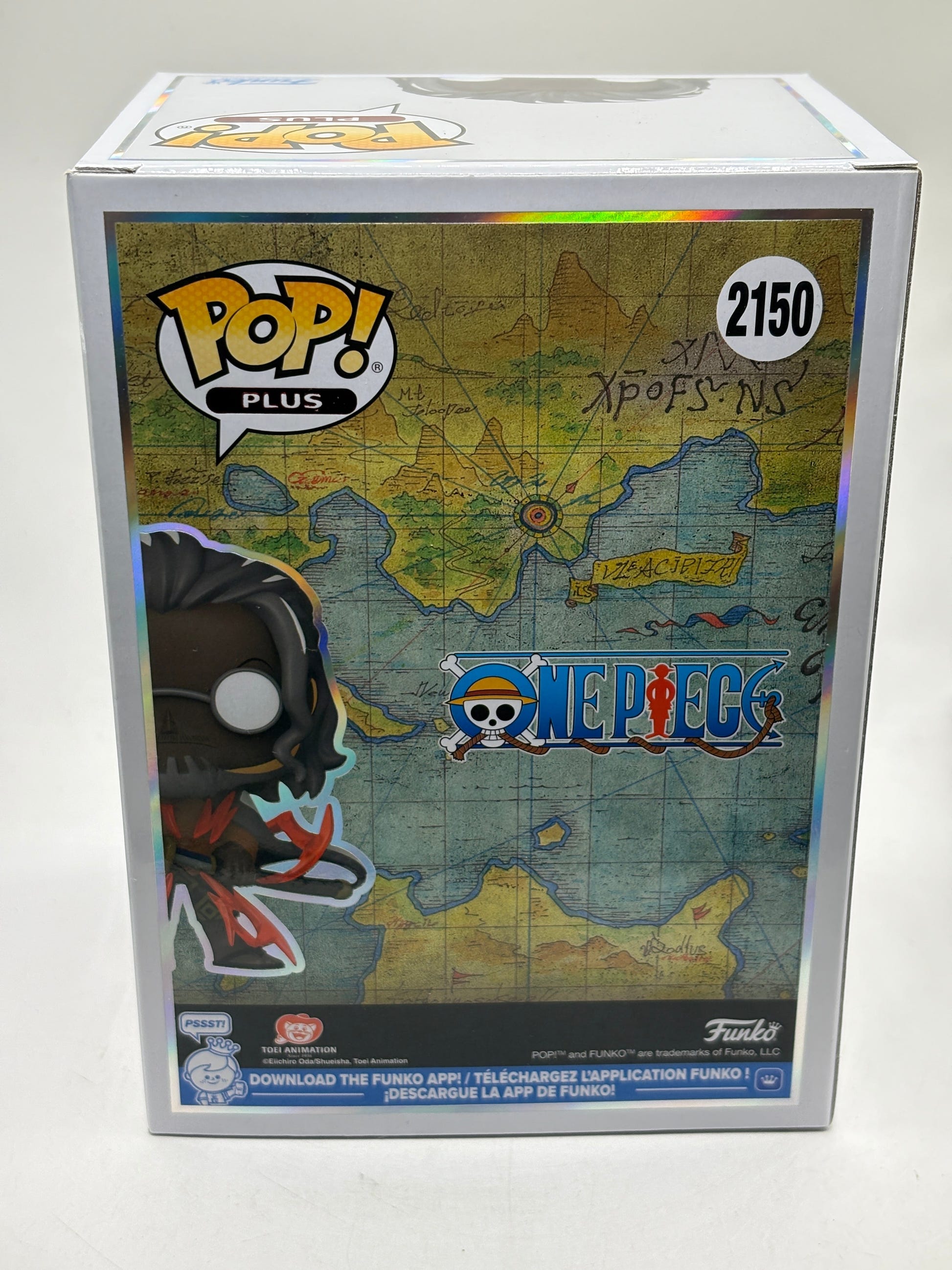 Funko POP! Plus One Piece #2150 Silvers Rayleigh Limited Chase FRENLY BRICKS - Open 7 Days image 3