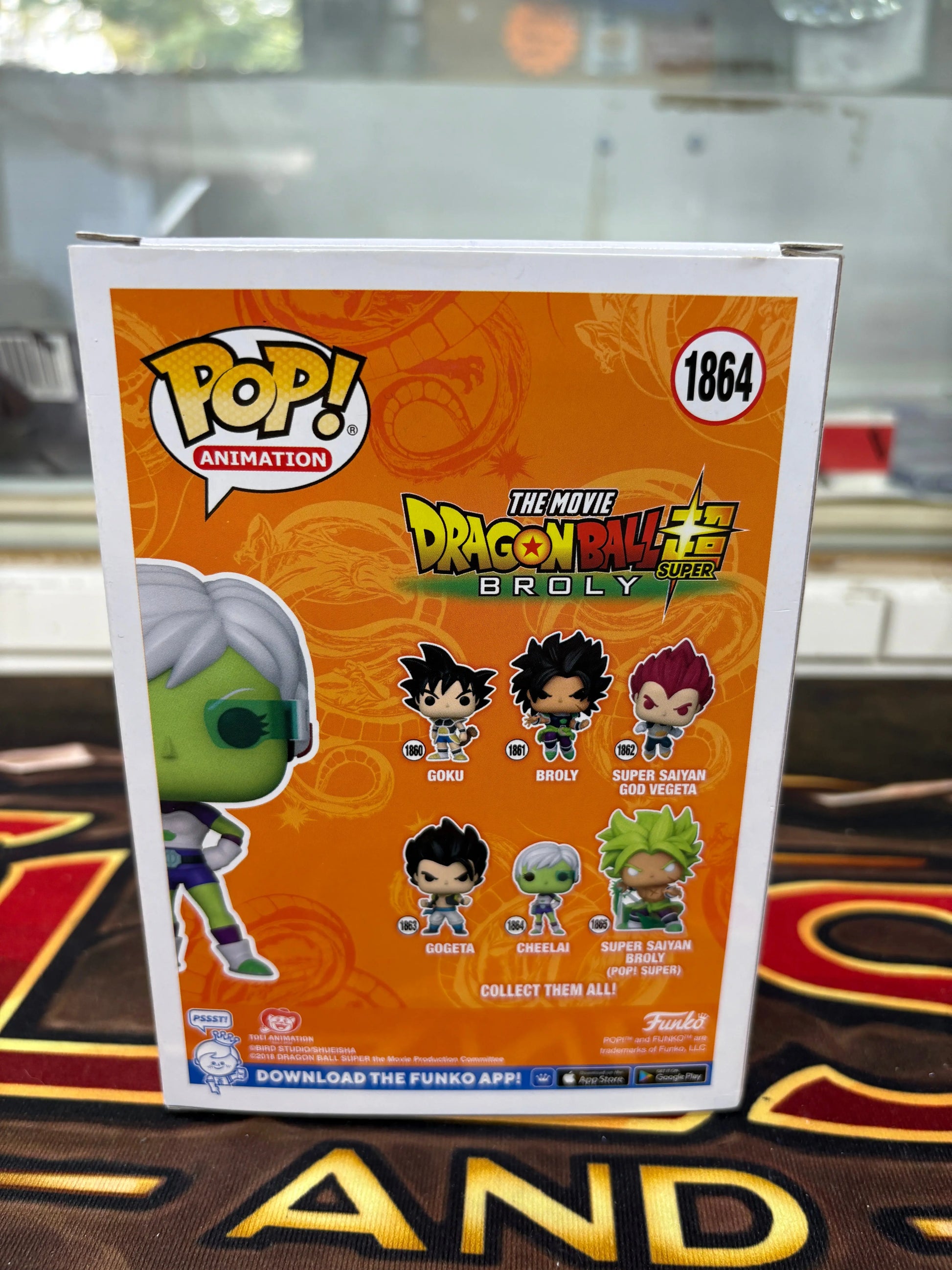 Funko Pop! Vinyl: Dragon Ball - Cheelai #1864 FRENLY BRICKS - Open 7 Days