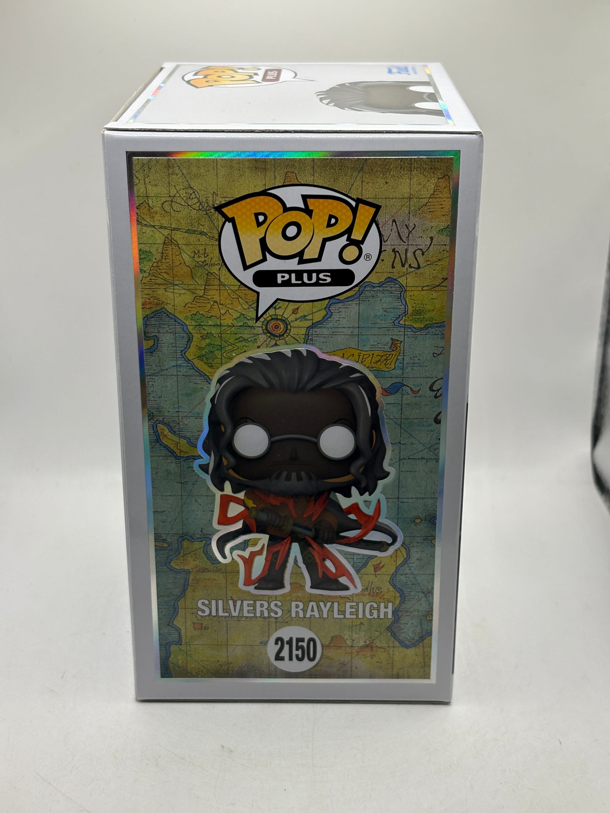 Funko POP! Plus One Piece #2150 Silvers Rayleigh Limited Chase FRENLY BRICKS - Open 7 Days image 4