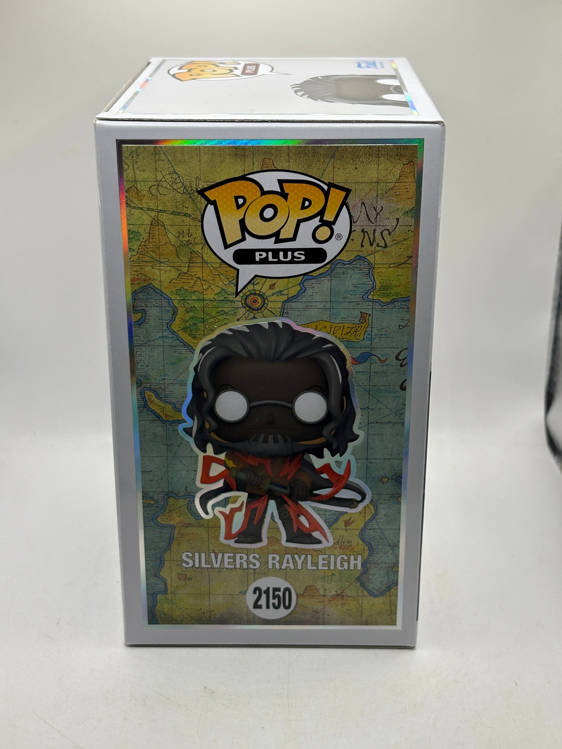 Funko POP! Plus One Piece #2150 Silvers Rayleigh Limited Chase FRENLY BRICKS - Open 7 Days