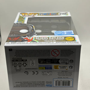 Funko POP! Plus One Piece #2150 Silvers Rayleigh Limited Chase FRENLY BRICKS - Open 7 Days