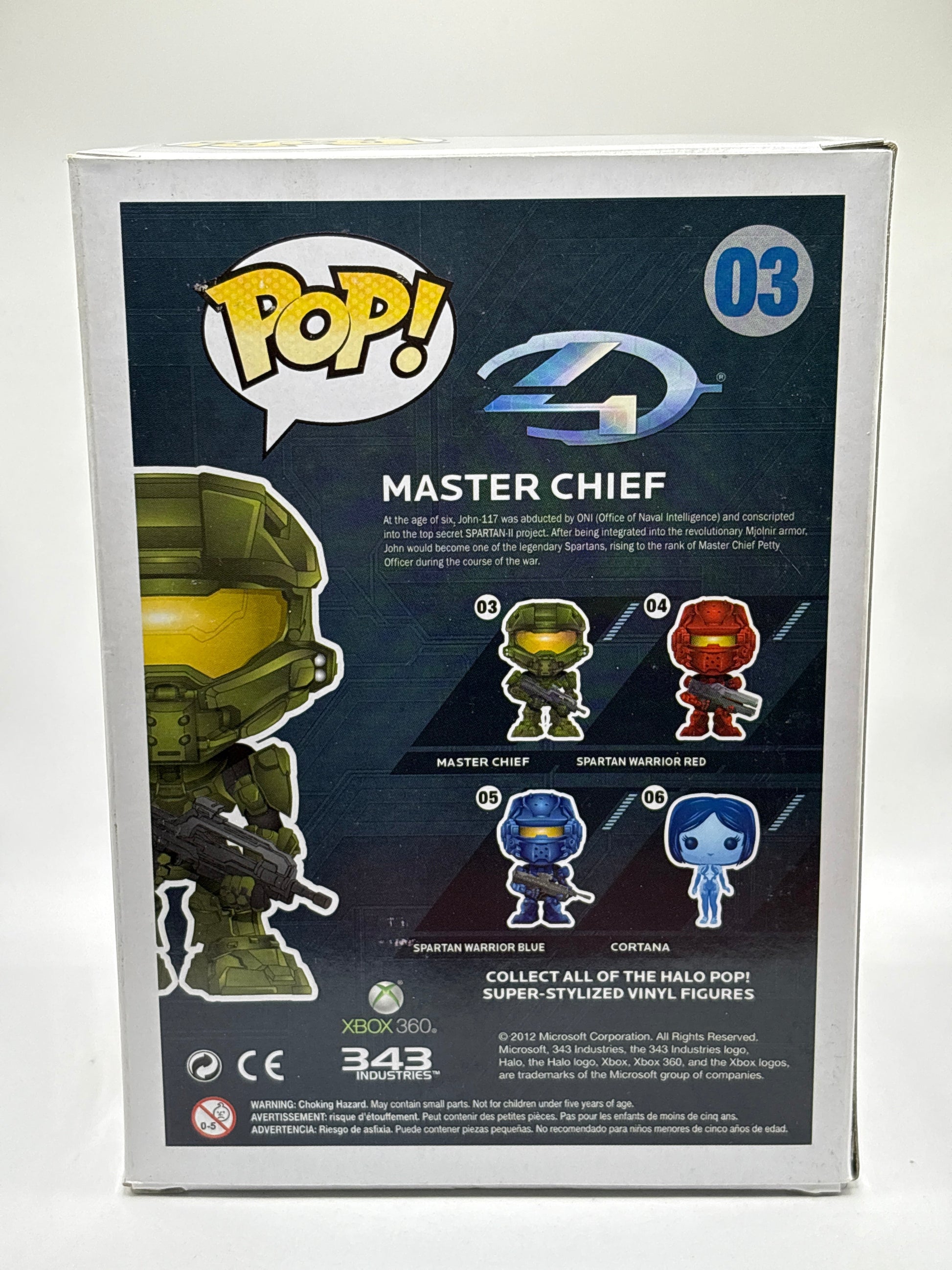 Funko POP! Games Halo 4 #03 Master Chief Vinyl Figure FRENLY BRICKS - Open 7 Days