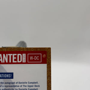 2020 Upper Deck Marvel Runaways Wanted Danielle Campbell as Eiffel Auto FRENLY BRICKS - Open 7 Days