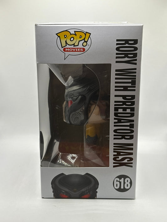 Funko POP! Movies The Predator #618 Rory with Predator Mask Popcultcha Exclusive FRENLY BRICKS - Open 7 Days