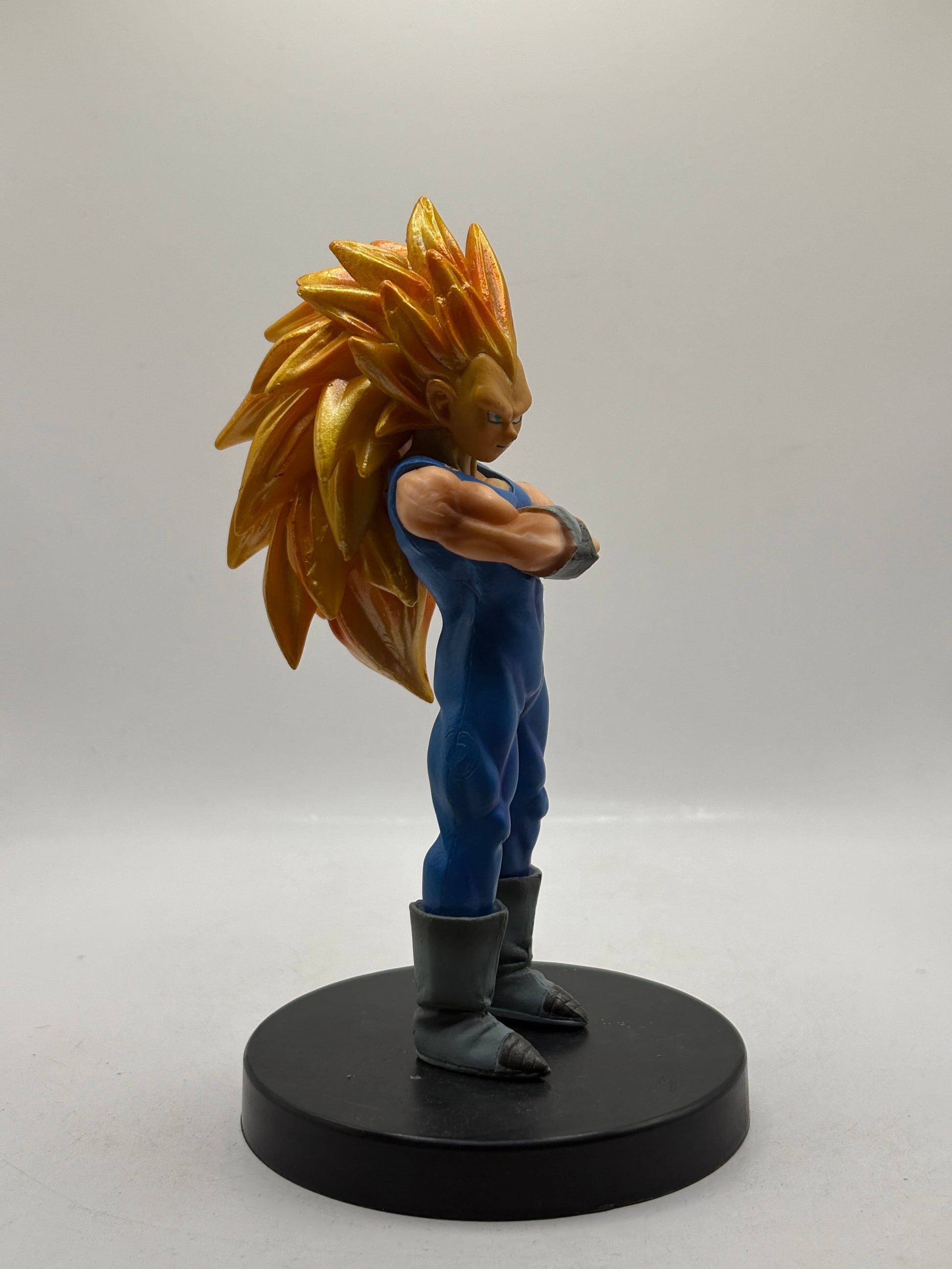 Super Saiyan Vegeta Dragon Ball Z (DBZ) 5" Display Figure with Base 2010 FRENLY BRICKS - Open 7 Days