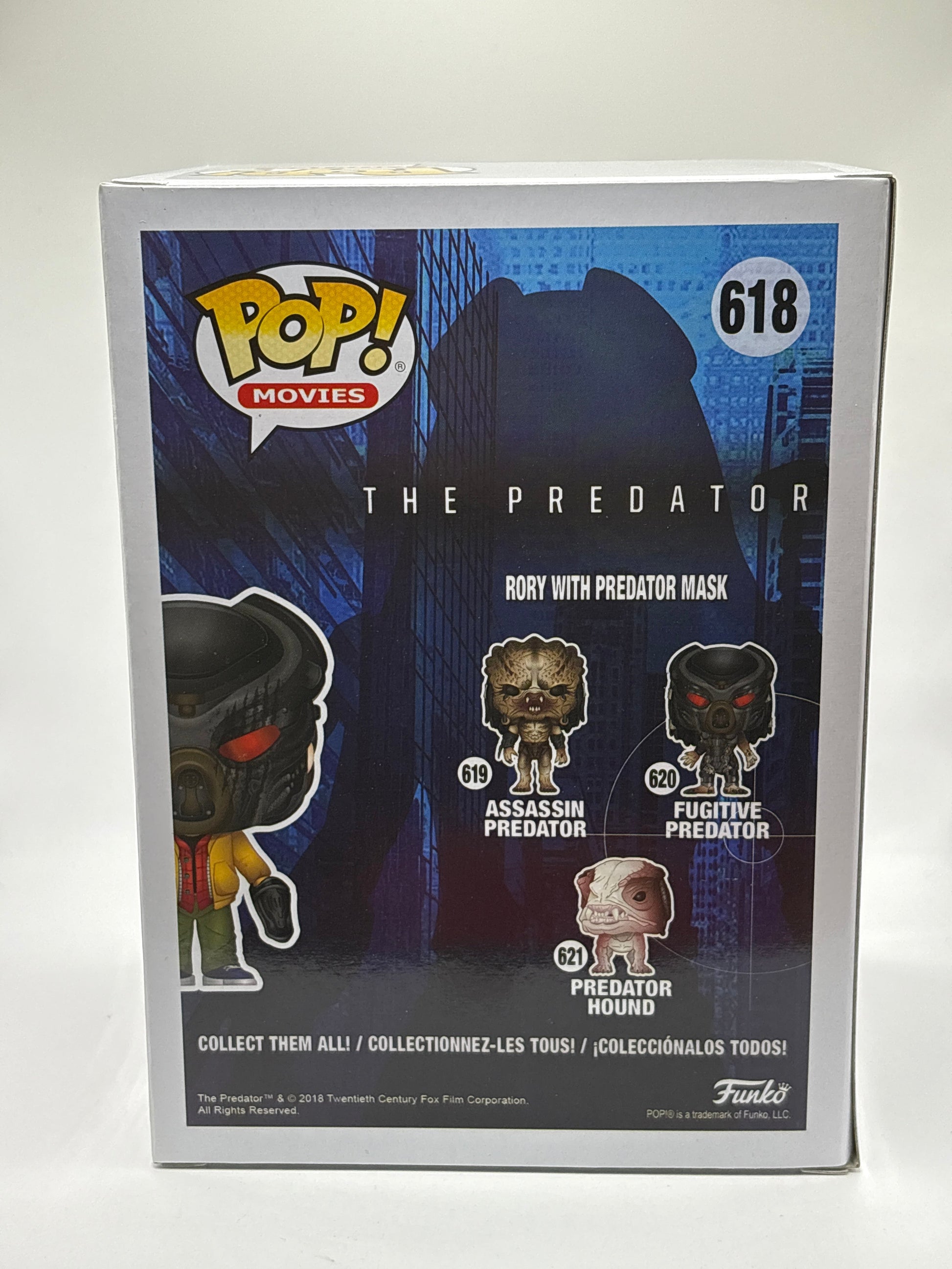 Funko POP! Movies The Predator #618 Rory with Predator Mask Popcultcha Exclusive FRENLY BRICKS - Open 7 Days