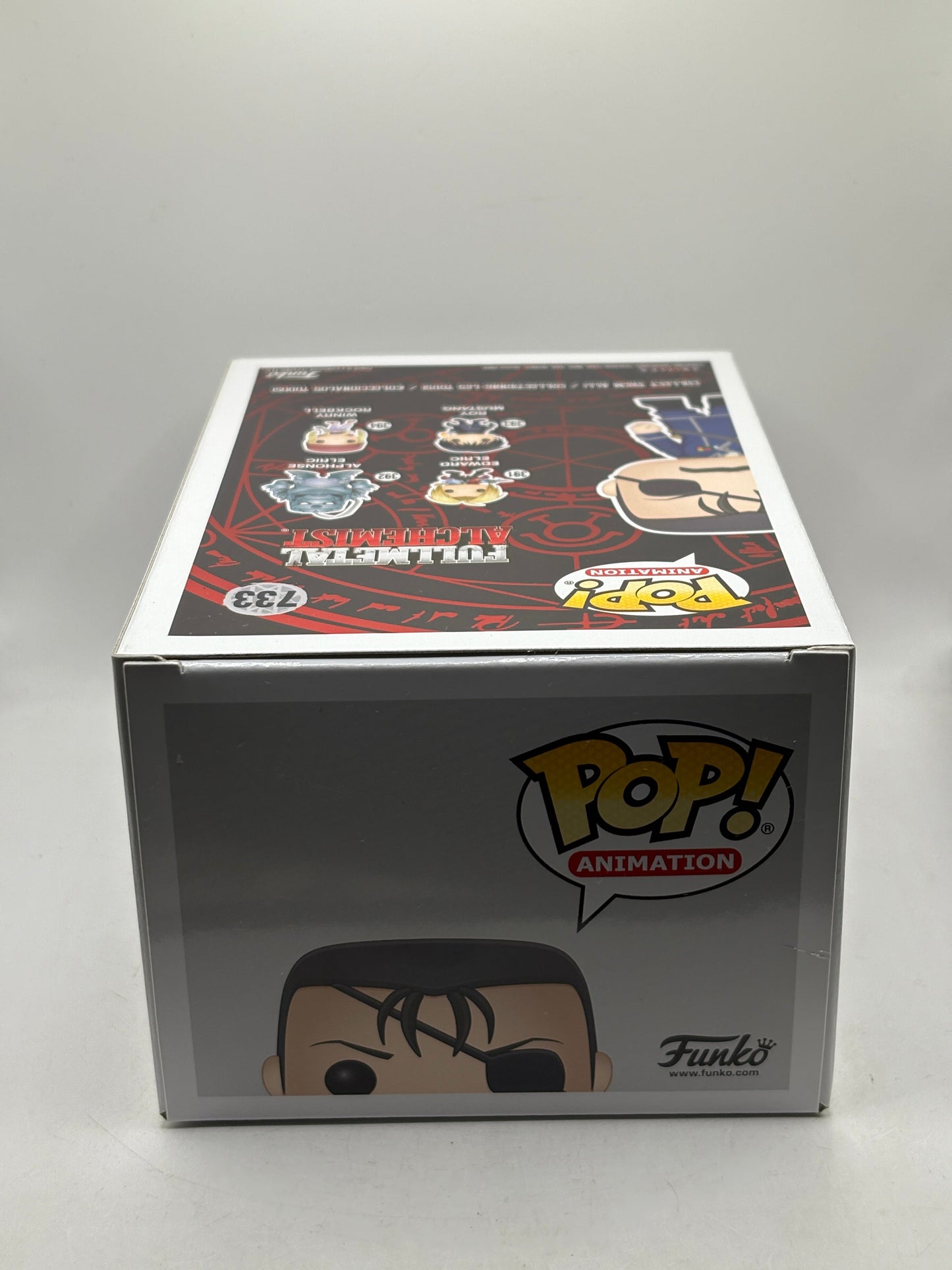Funko POP! Animation Full Metal Alchemist #733 King Bradley Limited Chase FRENLY BRICKS - Open 7 Days