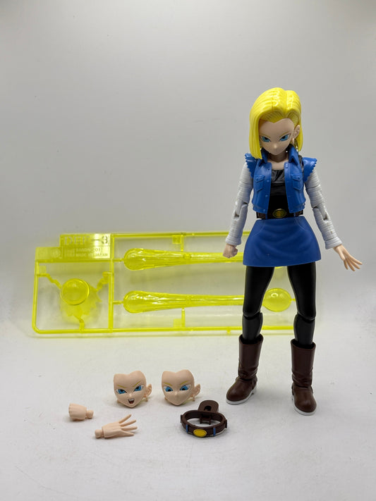 Bandai Figure-Rise Standard Dragon Ball Z Android 18 Model Kit Loose FRENLY BRICKS - Open 7 Days