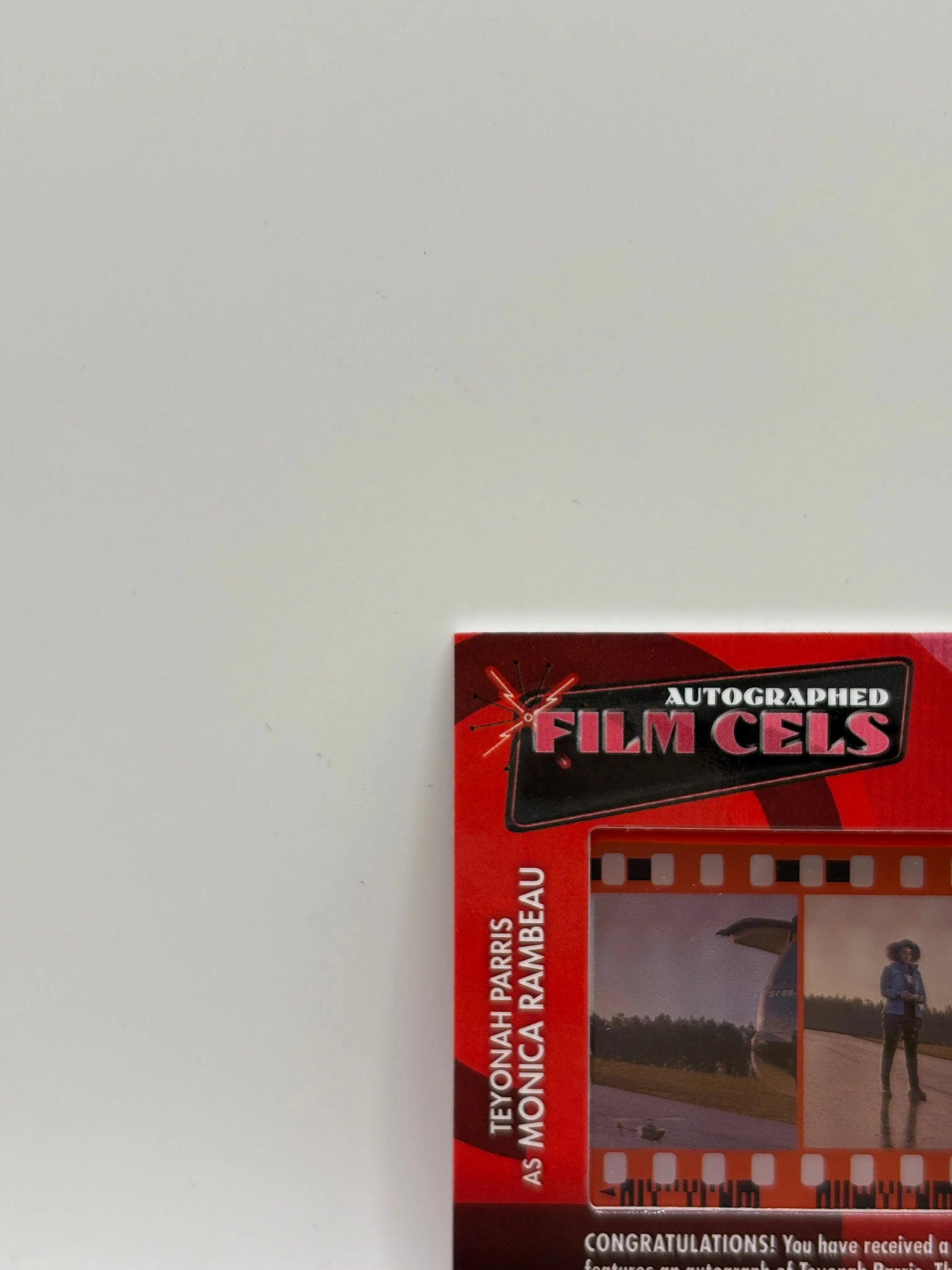 2022 Upper Deck Marvel Wandavision Autographed Film Cels - Teyonah Parris Monica FRENLY BRICKS - Open 7 Days