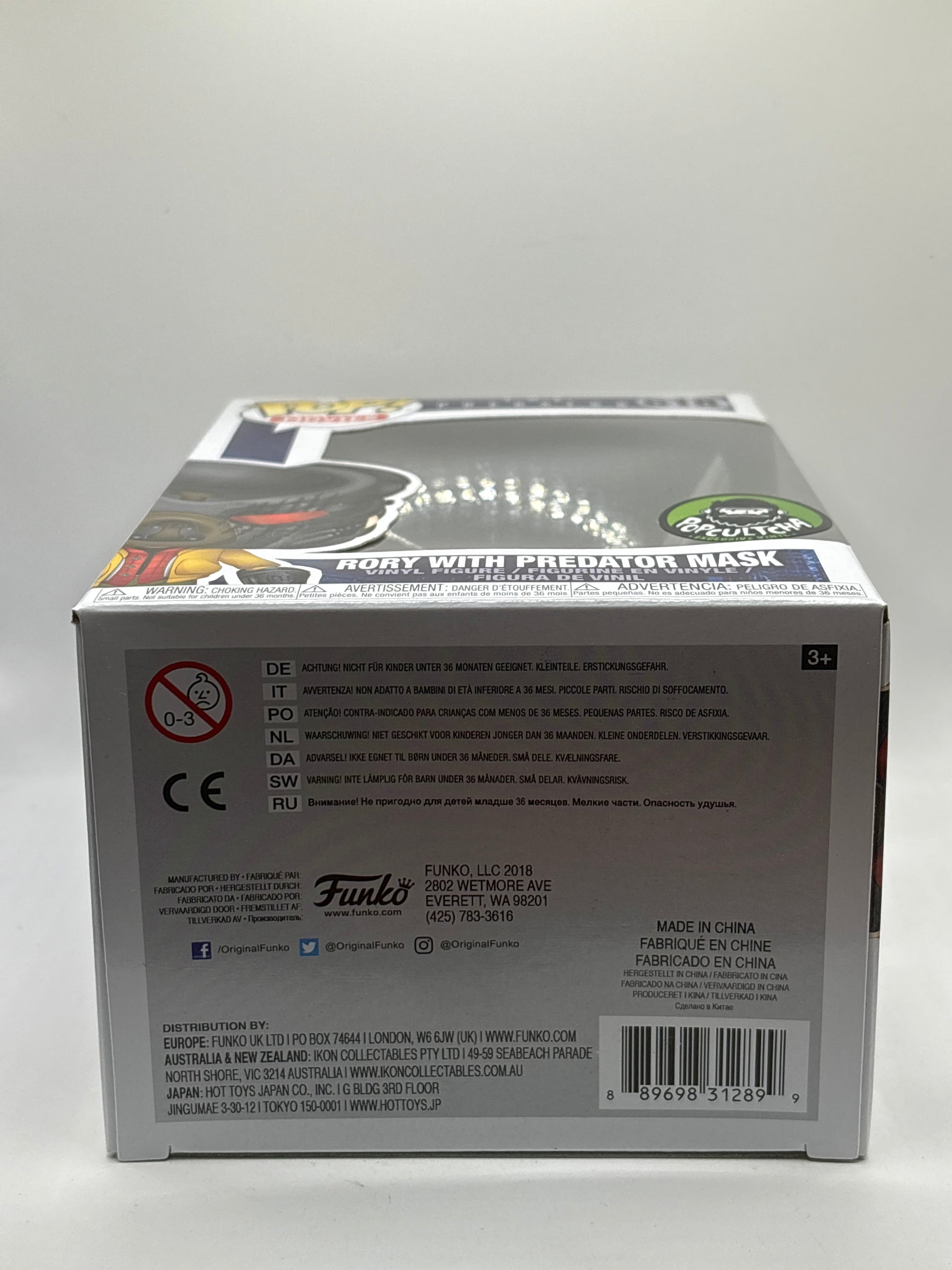 Funko POP! Movies The Predator #618 Rory with Predator Mask Popcultcha Exclusive FRENLY BRICKS - Open 7 Days