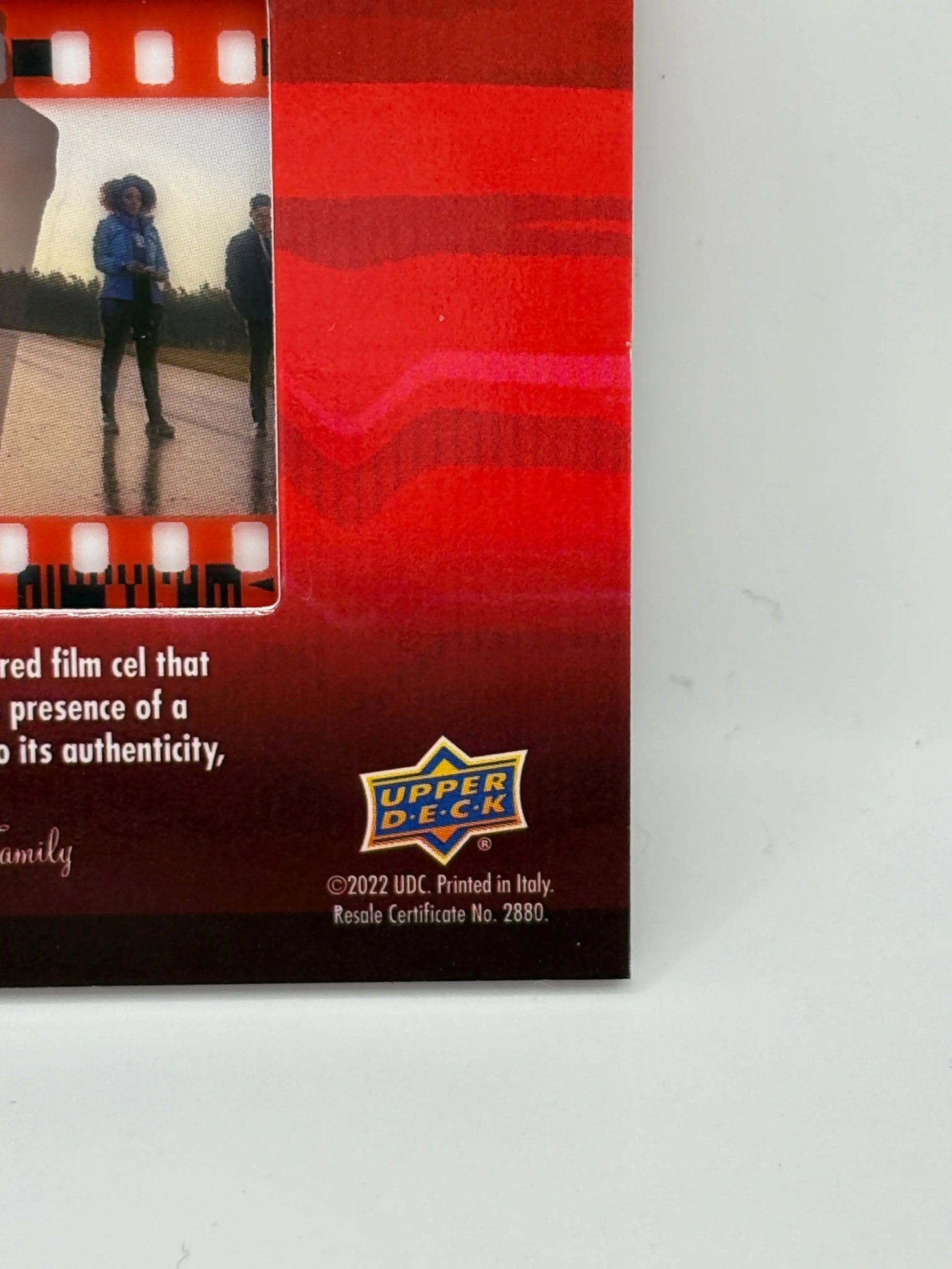 2022 Upper Deck Marvel Wandavision Autographed Film Cels - Teyonah Parris Monica FRENLY BRICKS - Open 7 Days