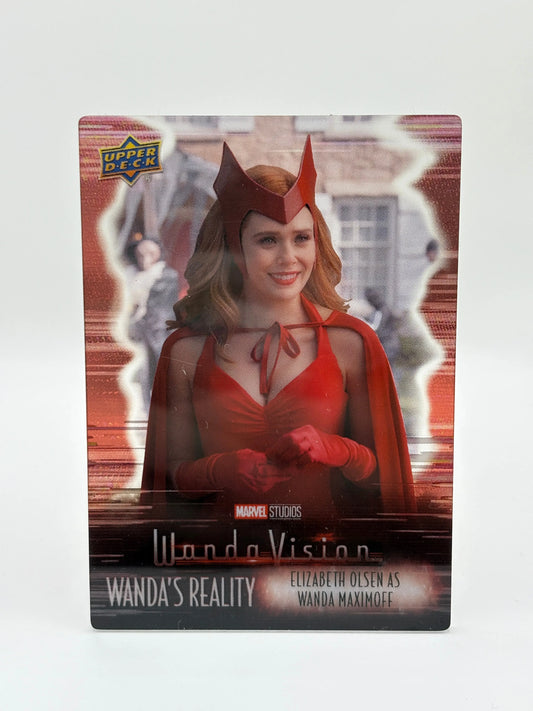 2022 Marvel Wandavision ELIZABETH OLSEN Wanda Maximoff WANDA'S REALITY Plexi P-7 FRENLY BRICKS - Open 7 Days