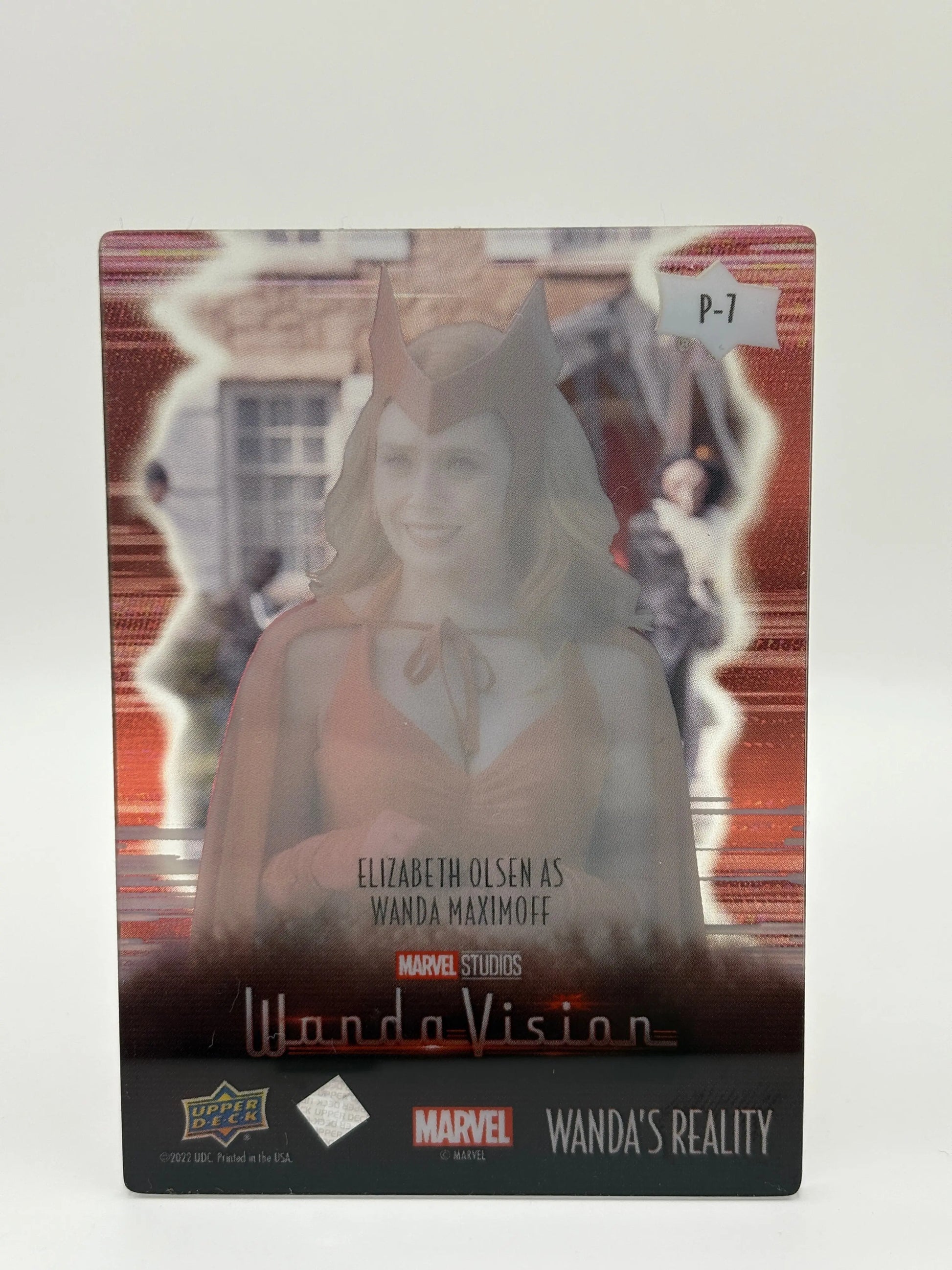 2022 Marvel Wandavision ELIZABETH OLSEN Wanda Maximoff WANDA'S REALITY Plexi P-7 FRENLY BRICKS - Open 7 Days