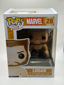Funko POP! Marvel #28 Logan Vinyl Bobble-Head Manufacturer Error