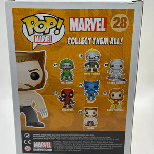 Funko POP! Marvel #28 Logan Vinyl Bobble-Head Manufacturer Error FRENLY BRICKS - Open 7 Days