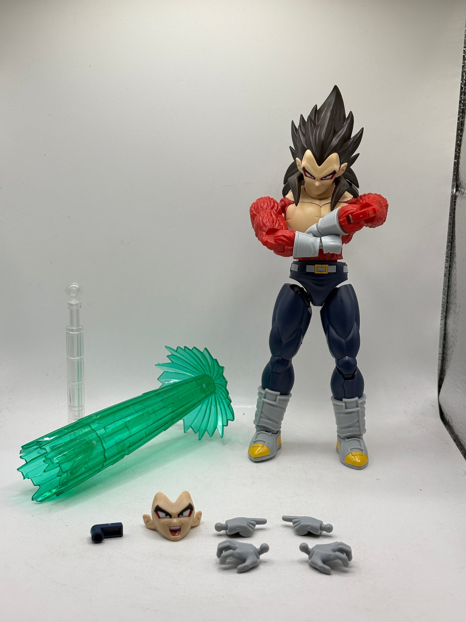 Bandai Figure-Rise Standard Dragon Ball GT SS4 Vegeta Model Kit Loose FRENLY BRICKS - Open 7 Days