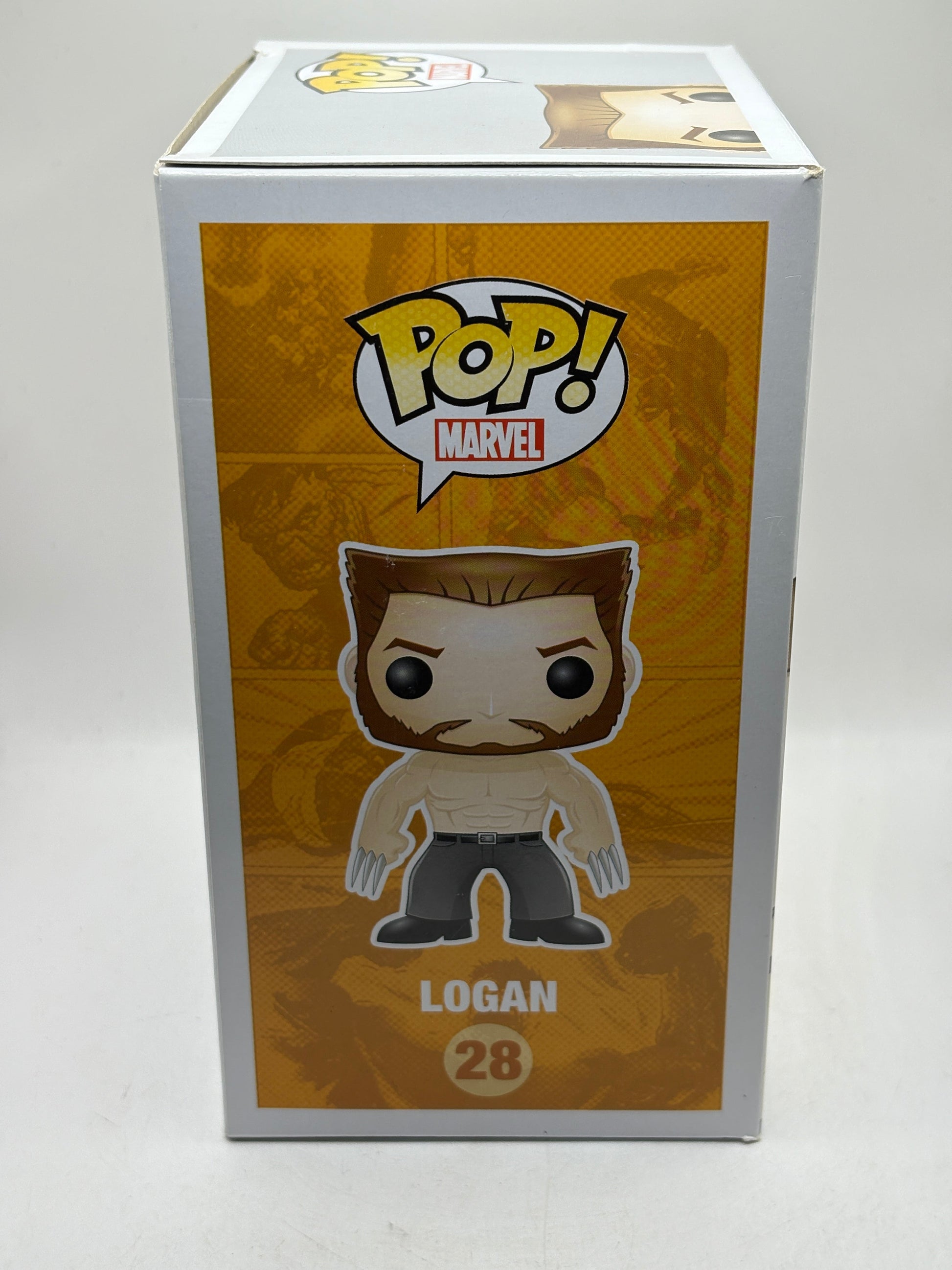 Funko POP! Marvel #28 Logan Vinyl Bobble-Head Manufacturer Error FRENLY BRICKS - Open 7 Days