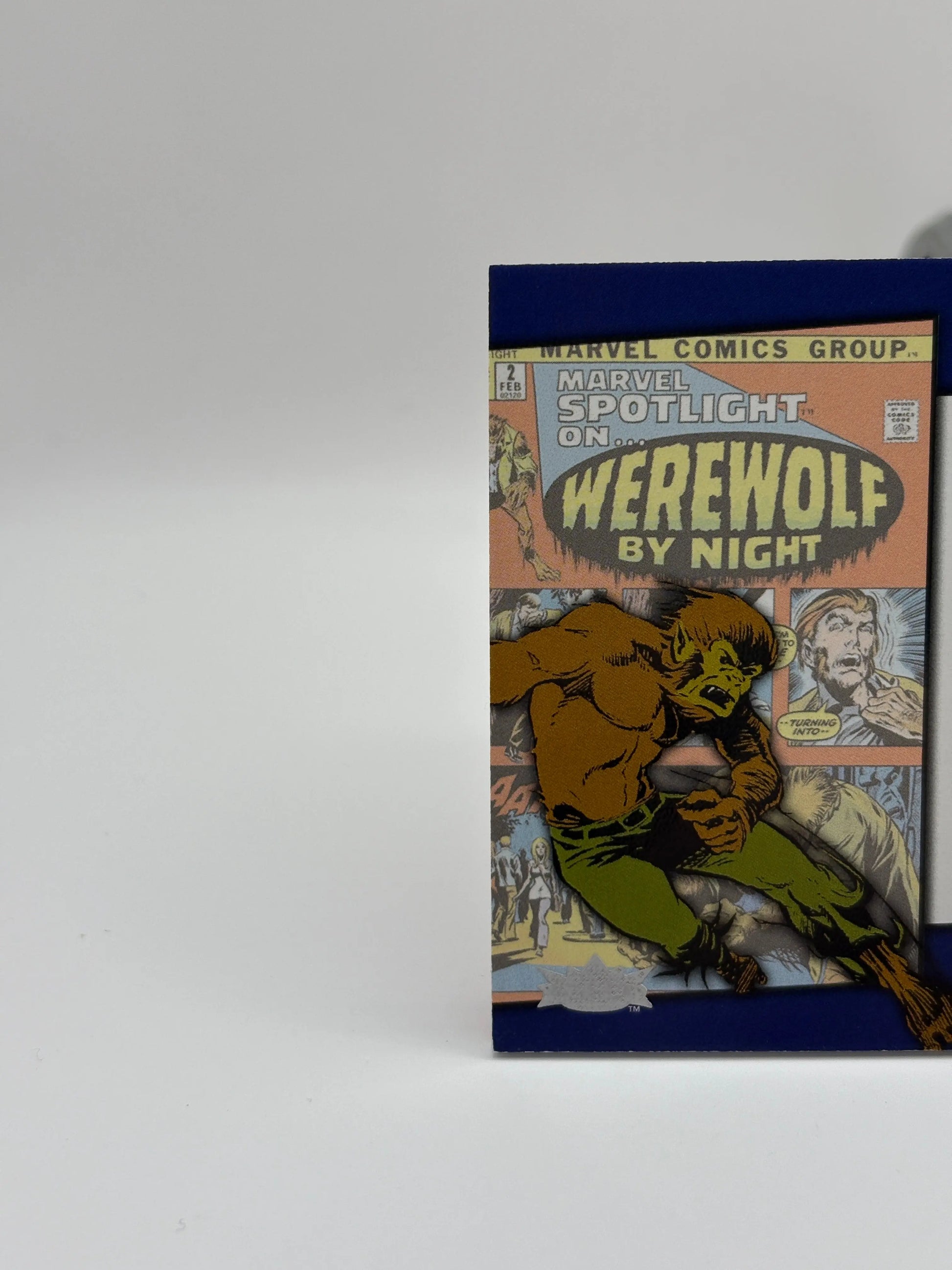 2023 Fleer Ultra Midnight Sons Strange Tales Purple /35 Werewolf by Night FRENLY BRICKS - Open 7 Days