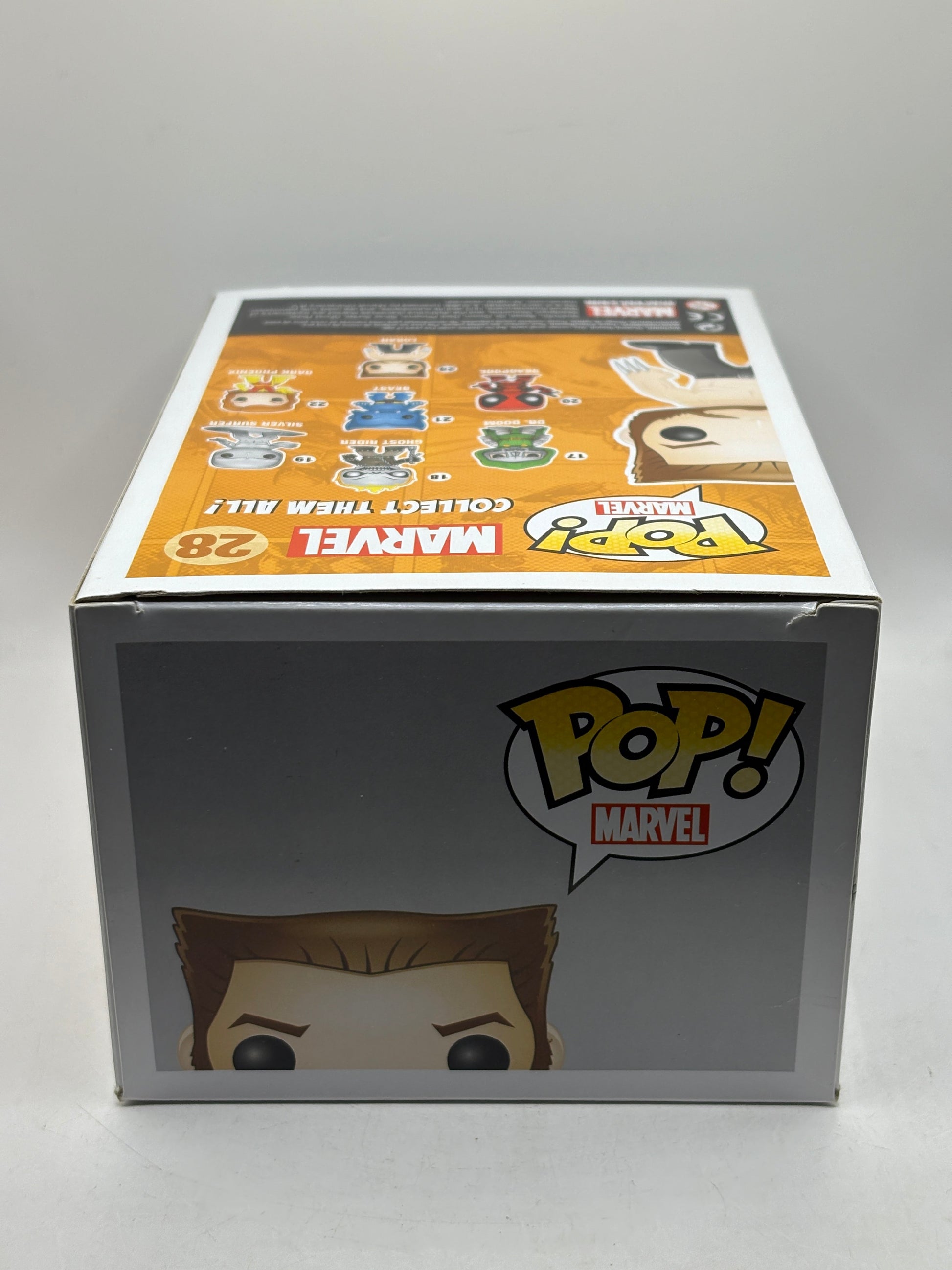 Funko POP! Marvel #28 Logan Vinyl Bobble-Head Manufacturer Error FRENLY BRICKS - Open 7 Days