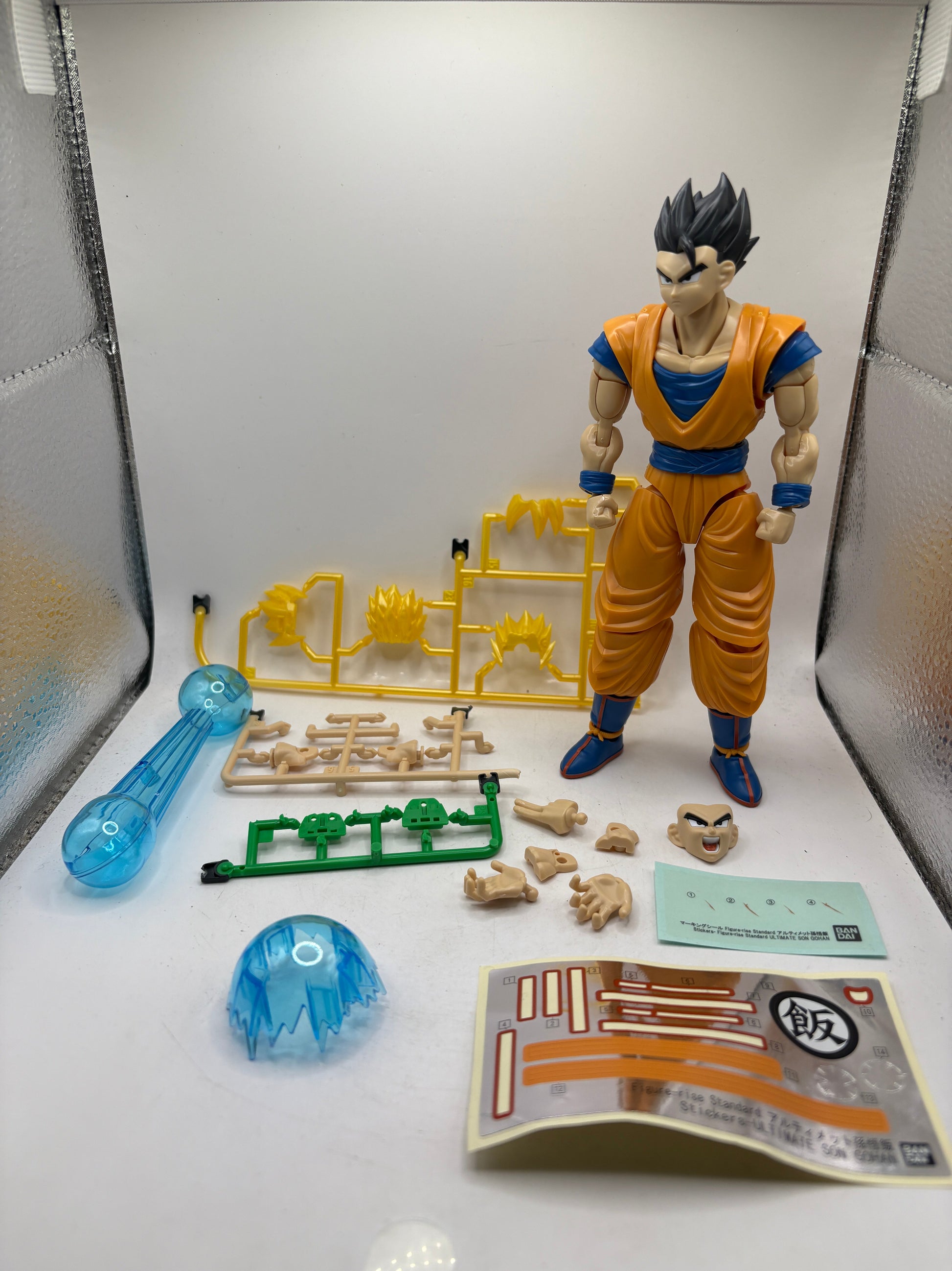 Bandai Figure-Rise Standard Dragon Ball Z  Ultimate Gohan Model Kit Loose FRENLY BRICKS - Open 7 Days