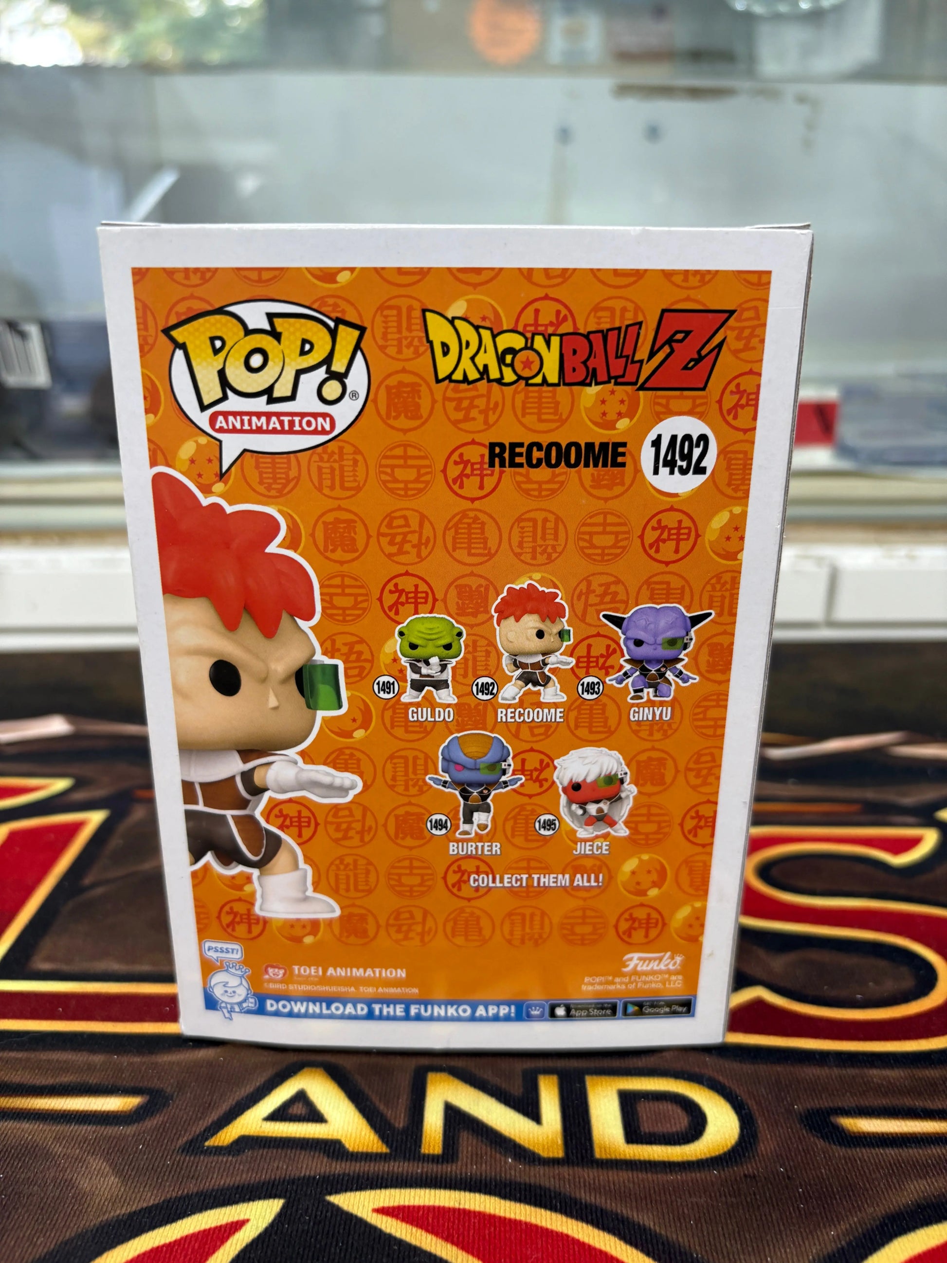 Funko Pop! Anime Recoome DragonBallZ #1492 FRENLY BRICKS - Open 7 Days