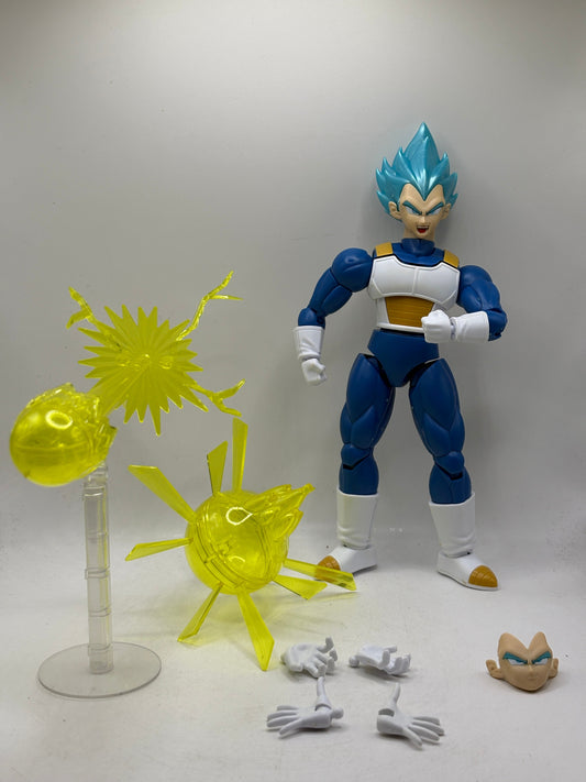 Bandai Figure-Rise Standard Dragon Ball Super SSGSS Vegeta Model Kit Loose FRENLY BRICKS - Open 7 Days