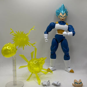 Bandai Figure-Rise Standard Dragon Ball Super SSGSS Vegeta Model Kit Loose FRENLY BRICKS - Open 7 Days