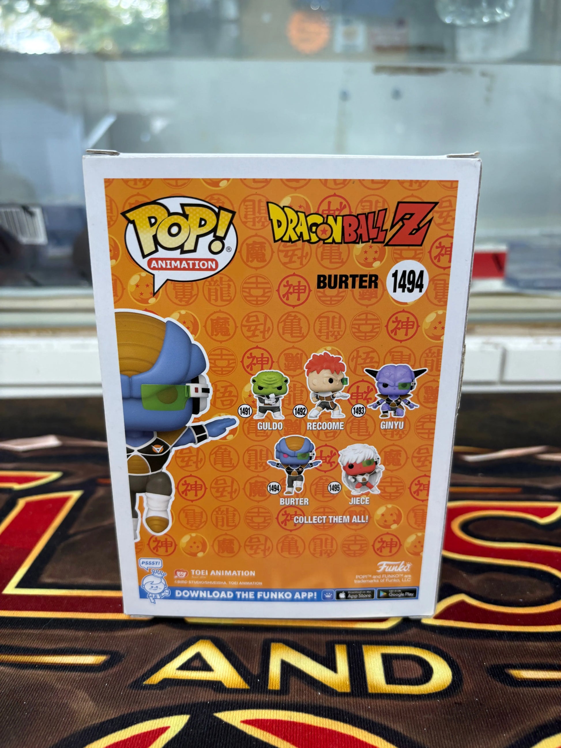 Funko Pop! Vinyl: Dragon Ball - Burter #1494 FRENLY BRICKS - Open 7 Days