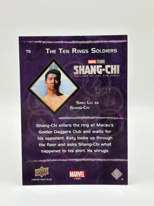 2023 Marvel Shang-Chi and The Legend of Ten Rings  2/10 Simu Liu as Shang-Chi FRENLY BRICKS - Open 7 Days