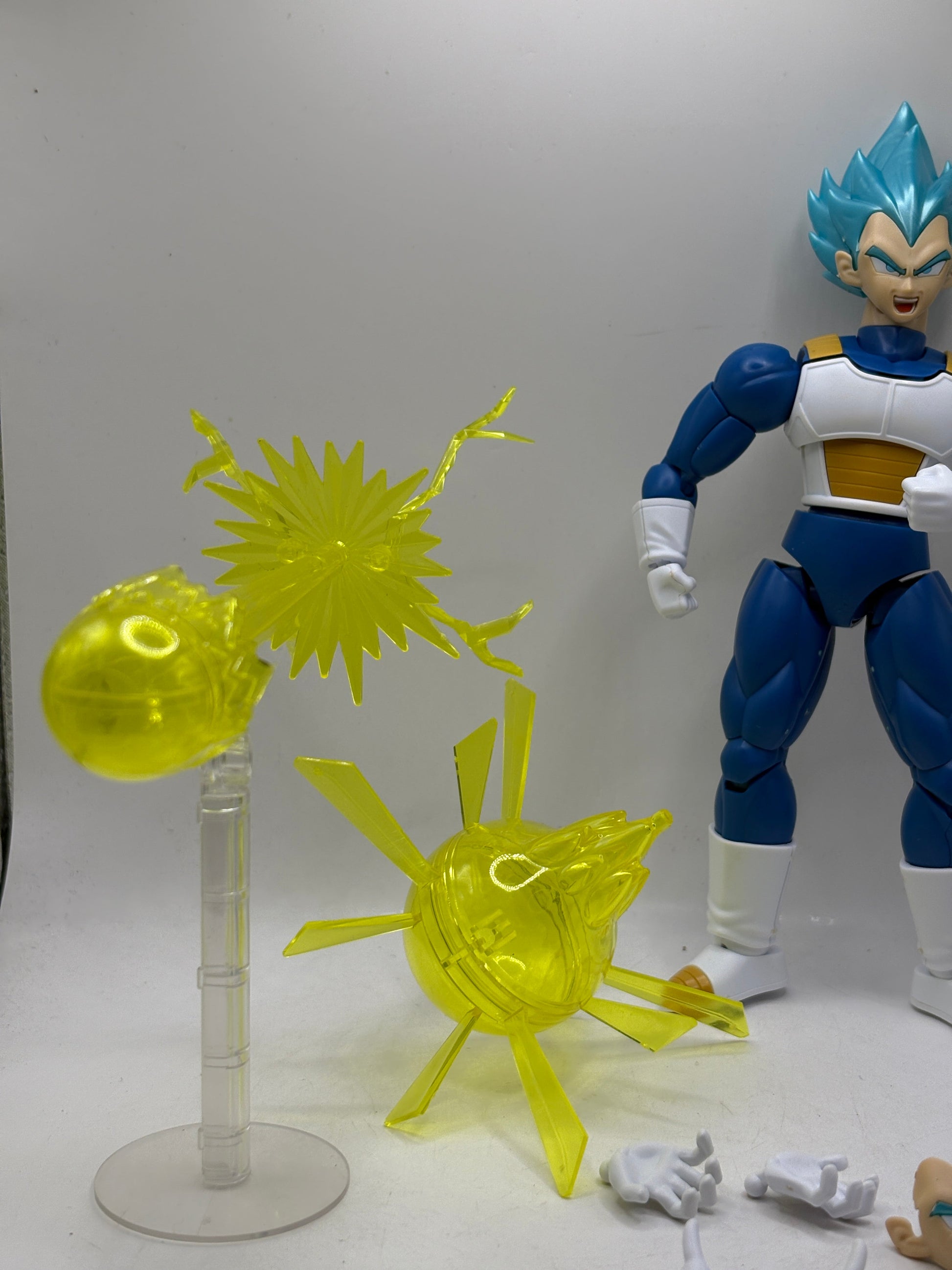 Bandai Figure-Rise Standard Dragon Ball Super SSGSS Vegeta Model Kit Loose FRENLY BRICKS - Open 7 Days